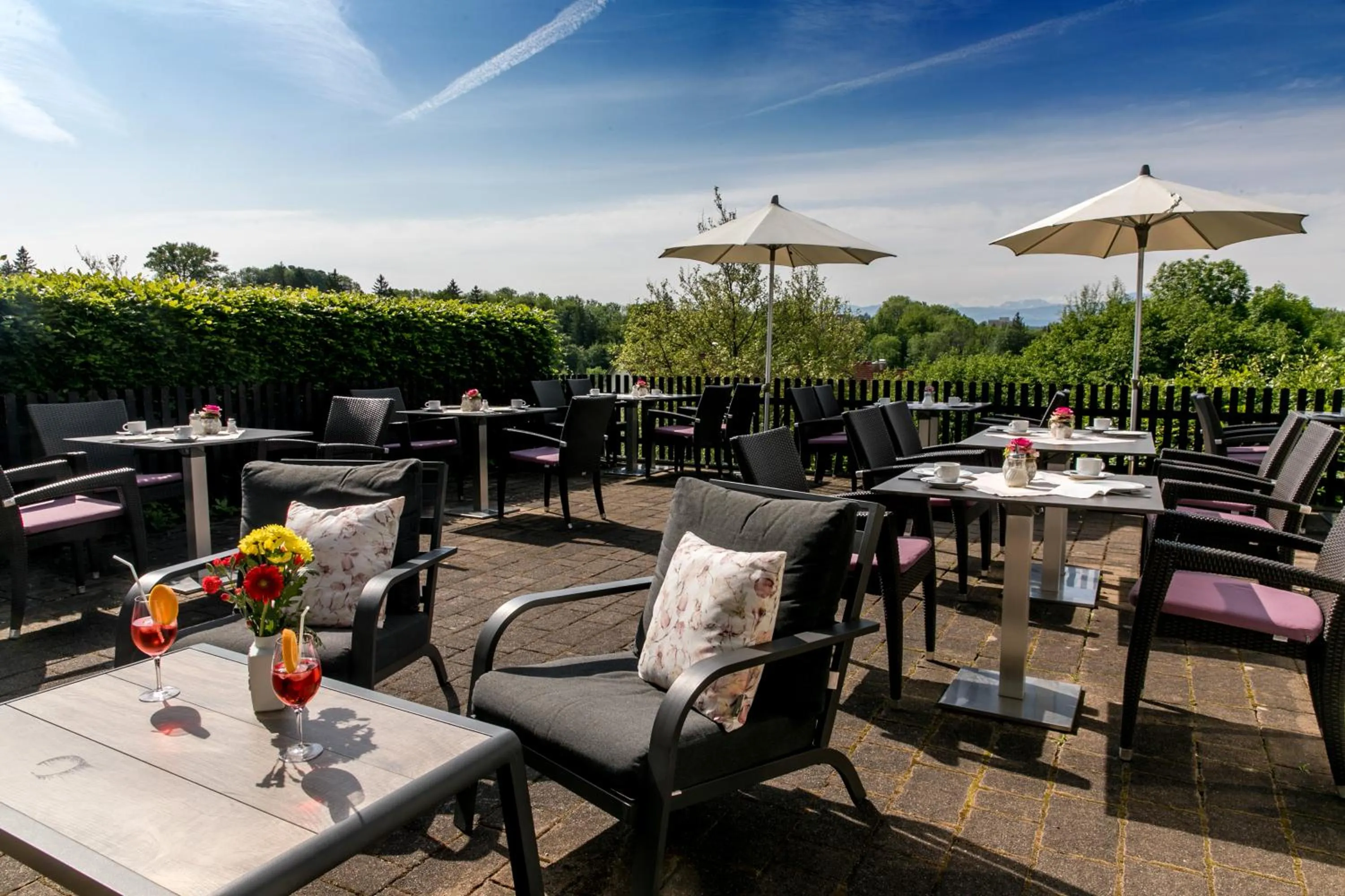 Balcony/Terrace in Hotel Sonnenhang