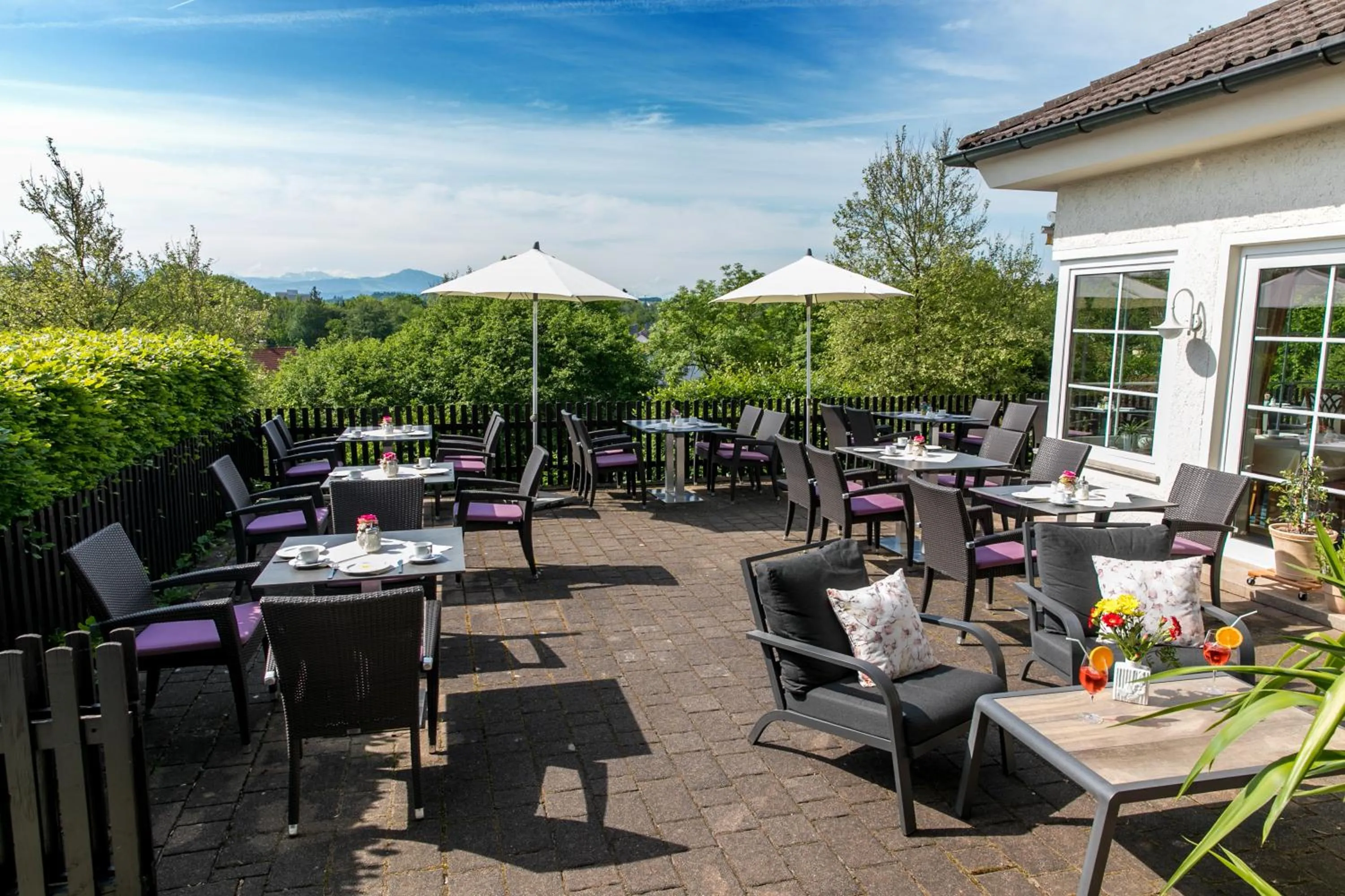 Balcony/Terrace in Hotel Sonnenhang