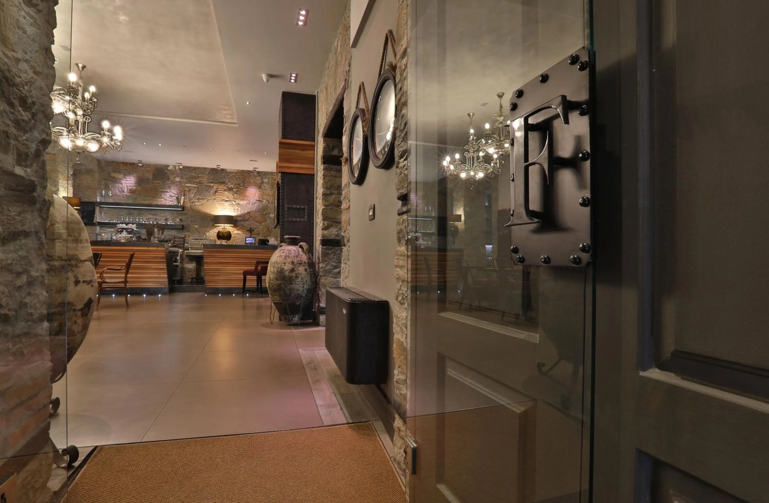 Lobby or reception in Forvm boutique Hotel