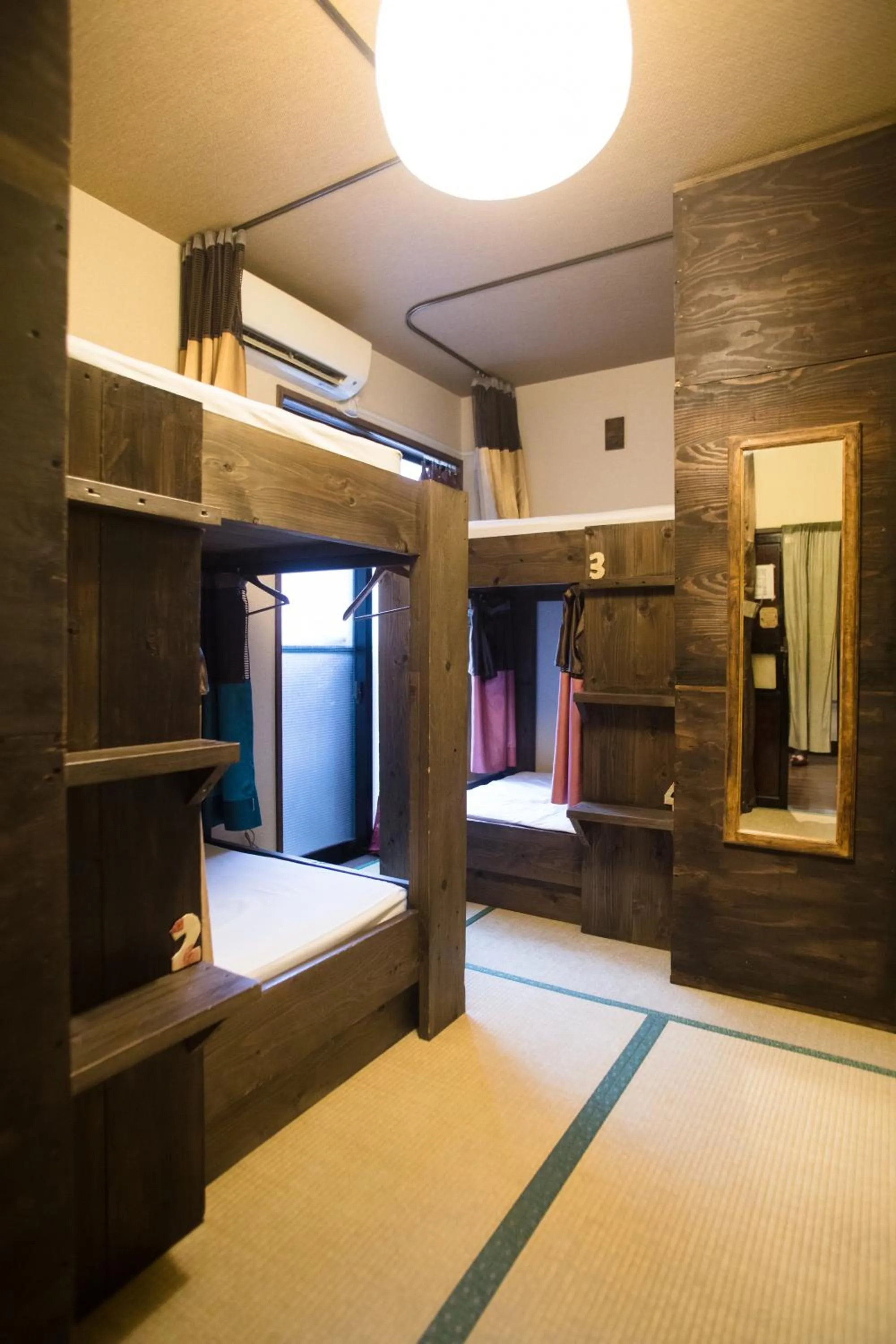 Bed in Osaka Guest House U-En