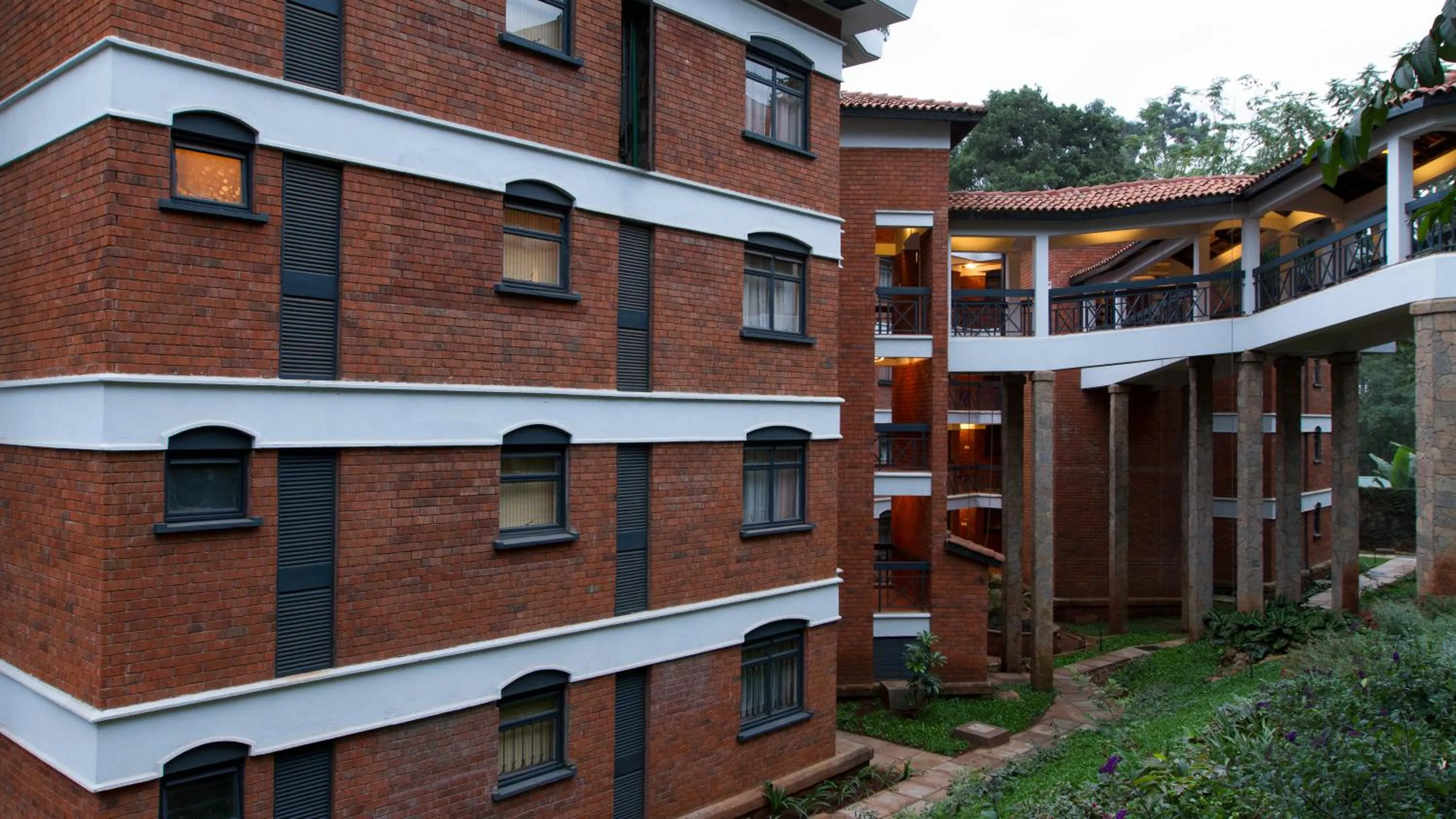 Property building in Heri Heights Hotel Apartments, SureStay Collection by Best Western