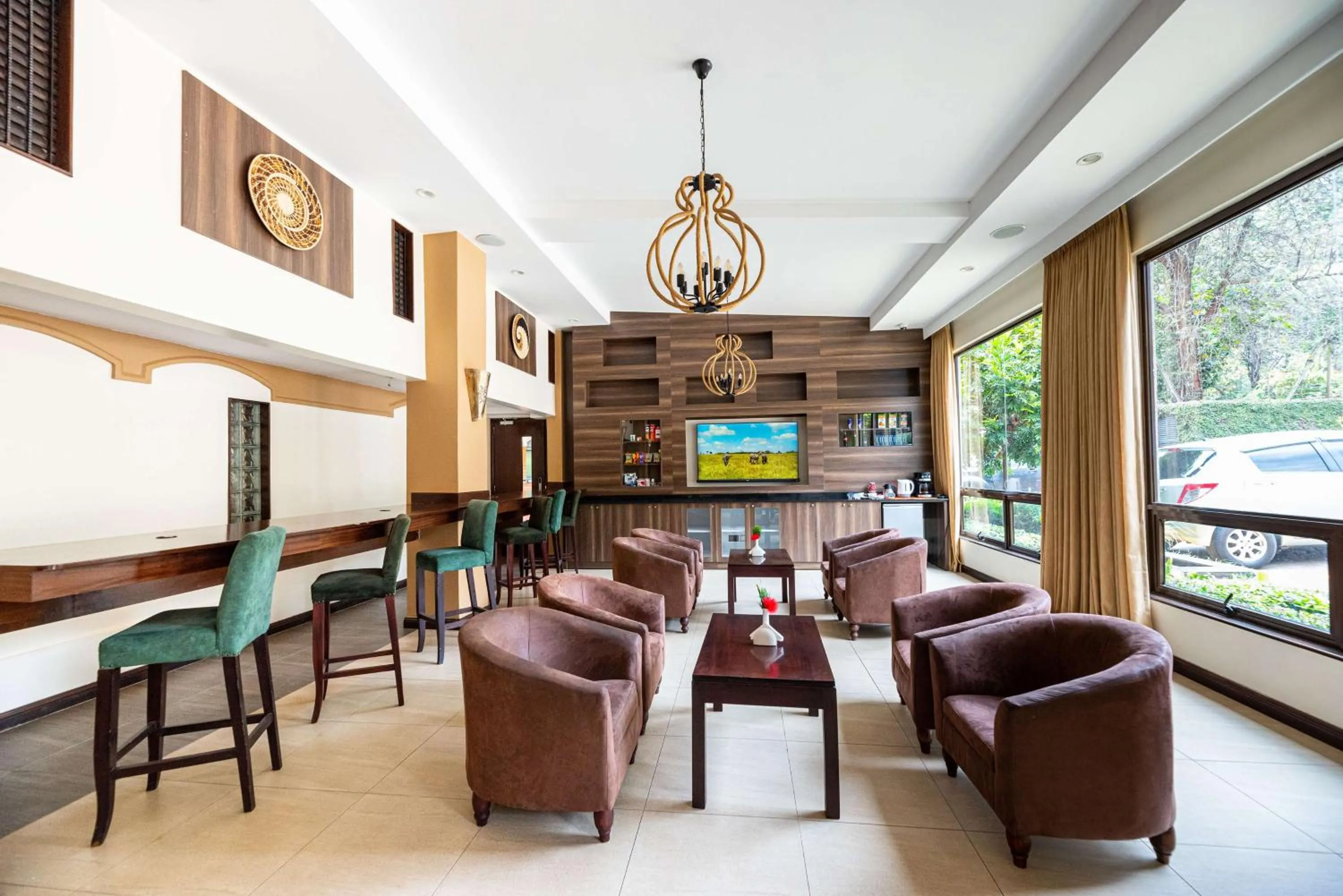 Lobby or reception in Heri Heights Hotel Apartments, SureStay Collection by Best Western