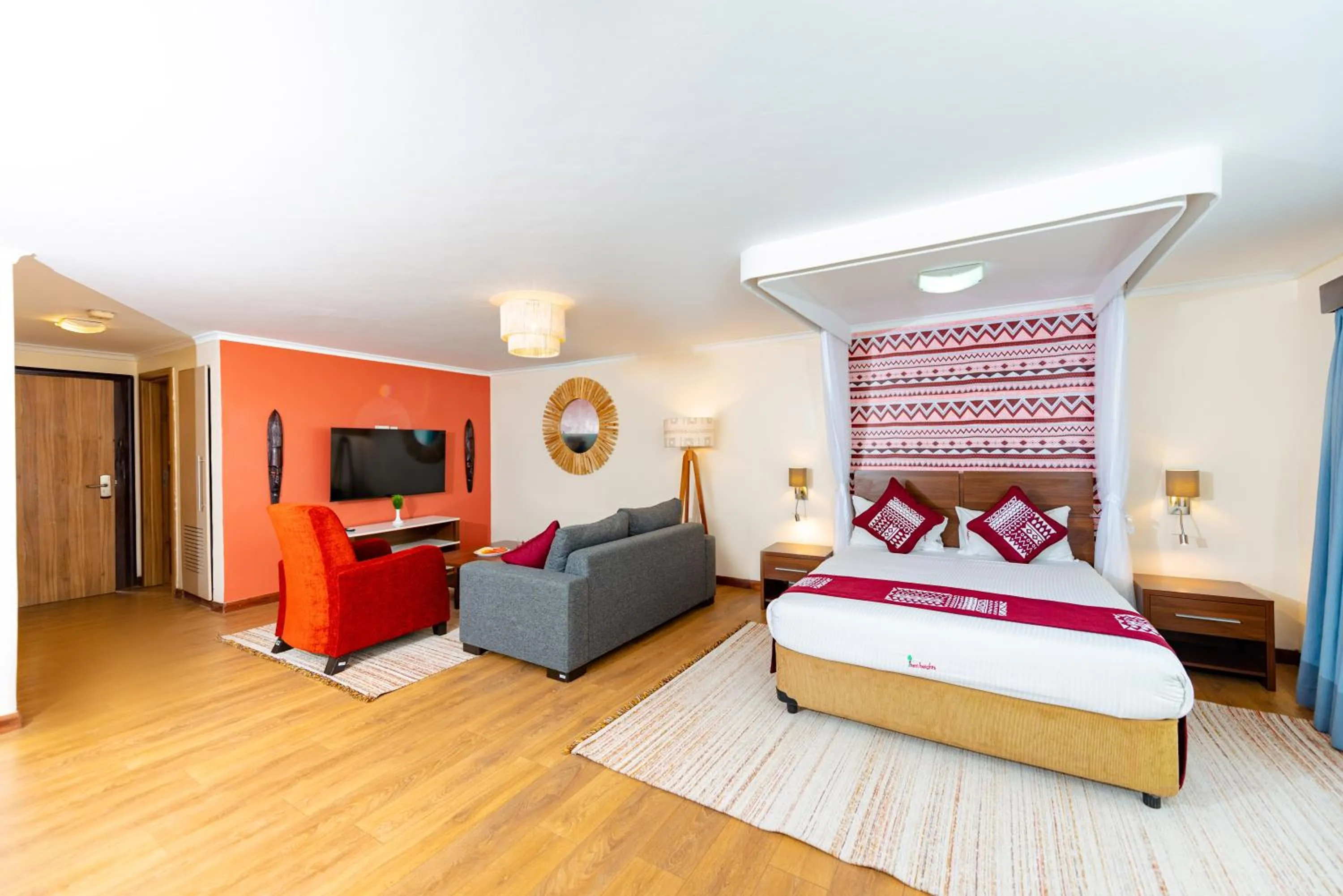 Photo of the whole room, Bed in Heri Heights Hotel Apartments, SureStay Collection by Best Western