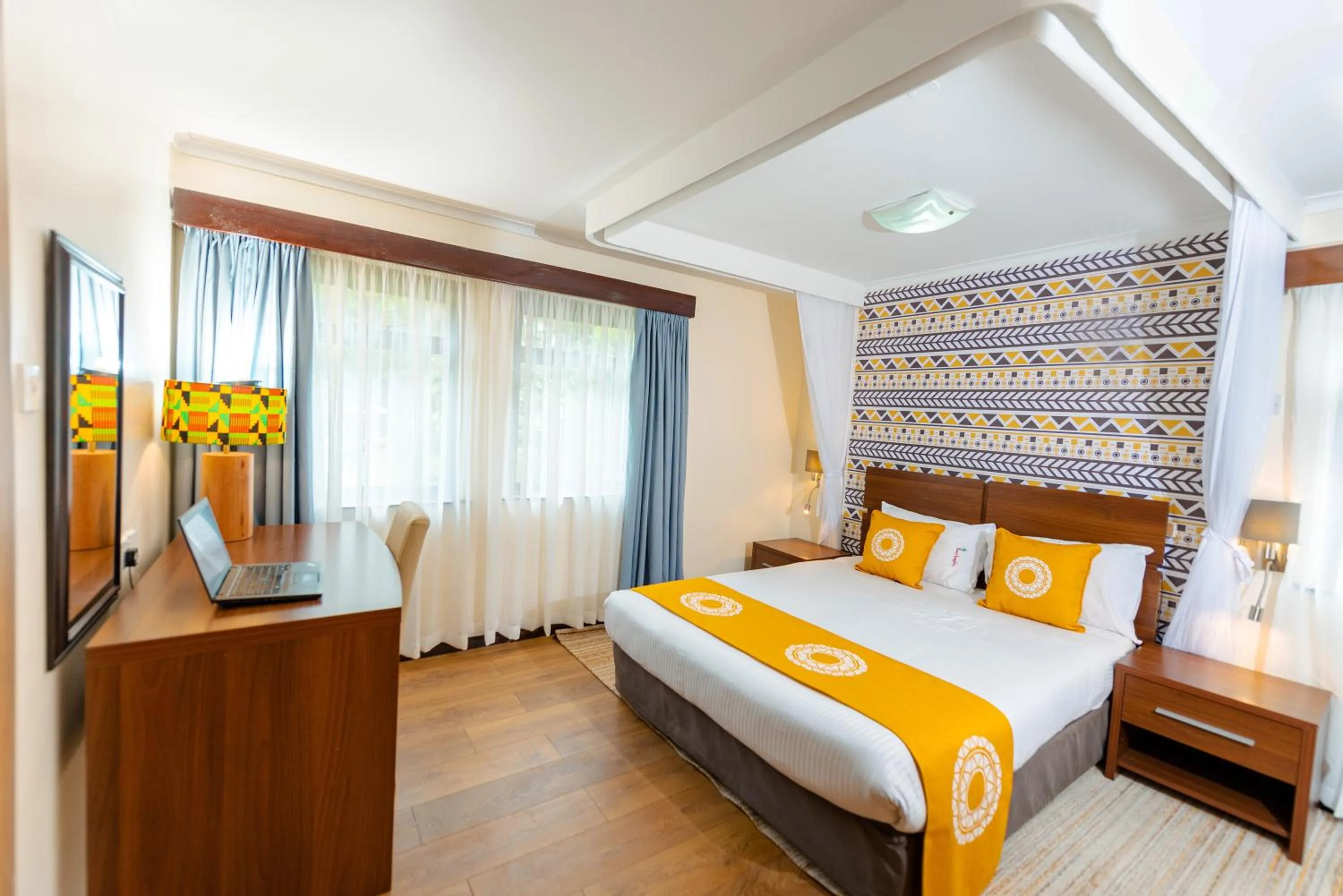 Bedroom, Bed in Heri Heights Hotel Apartments, SureStay Collection by Best Western