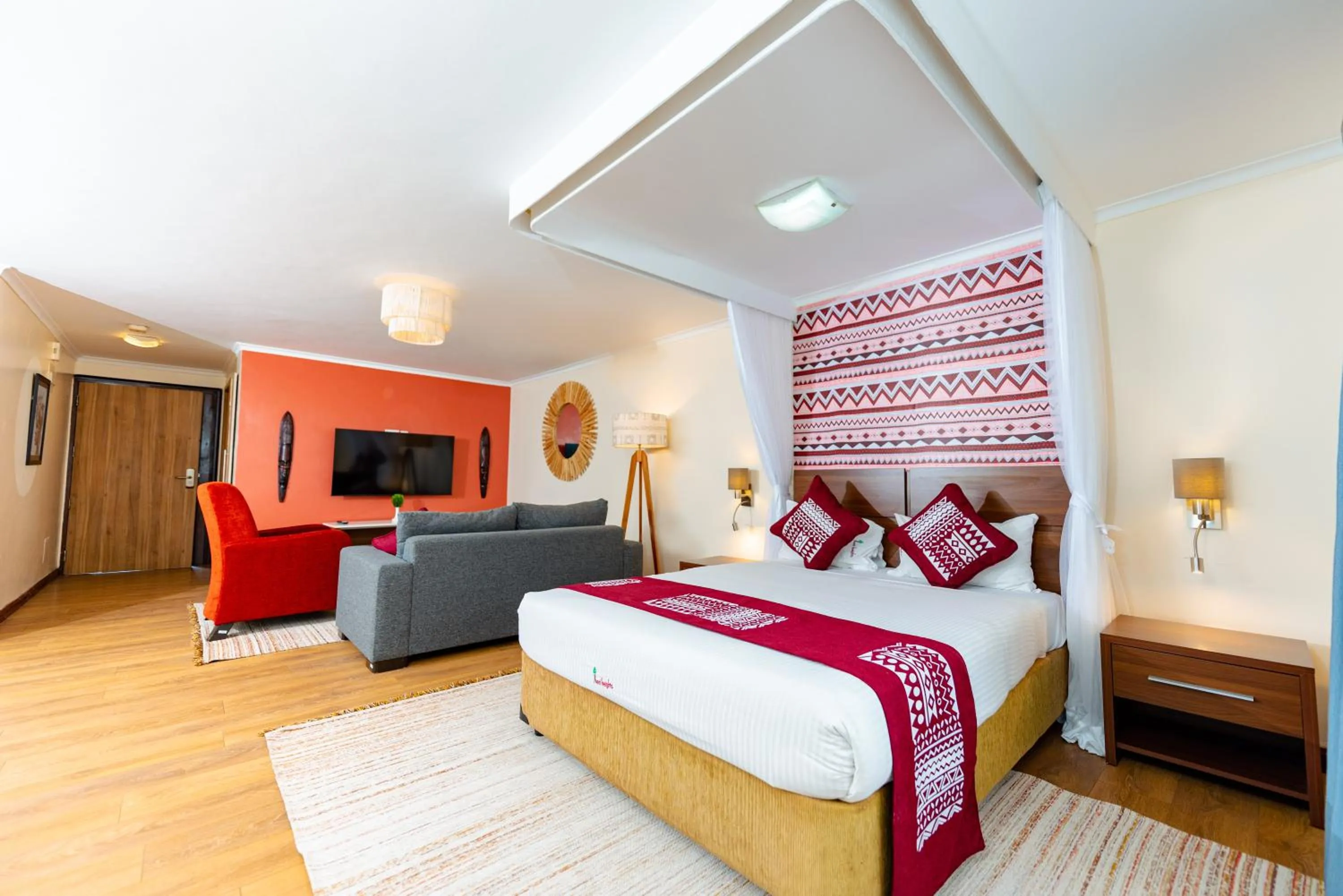 Photo of the whole room, Bed in Heri Heights Hotel Apartments, SureStay Collection by Best Western