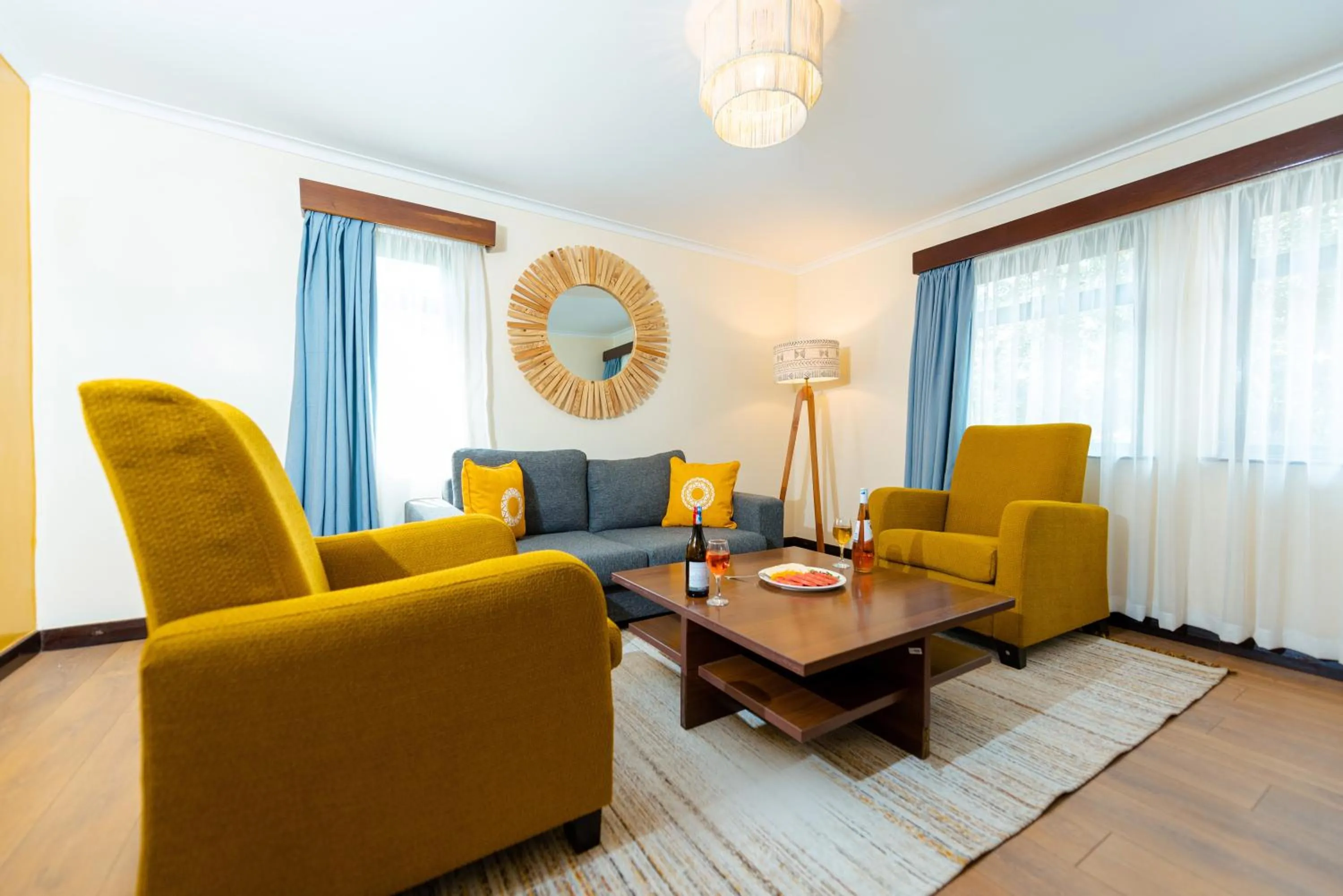 Seating area in Heri Heights Hotel Apartments, SureStay Collection by Best Western