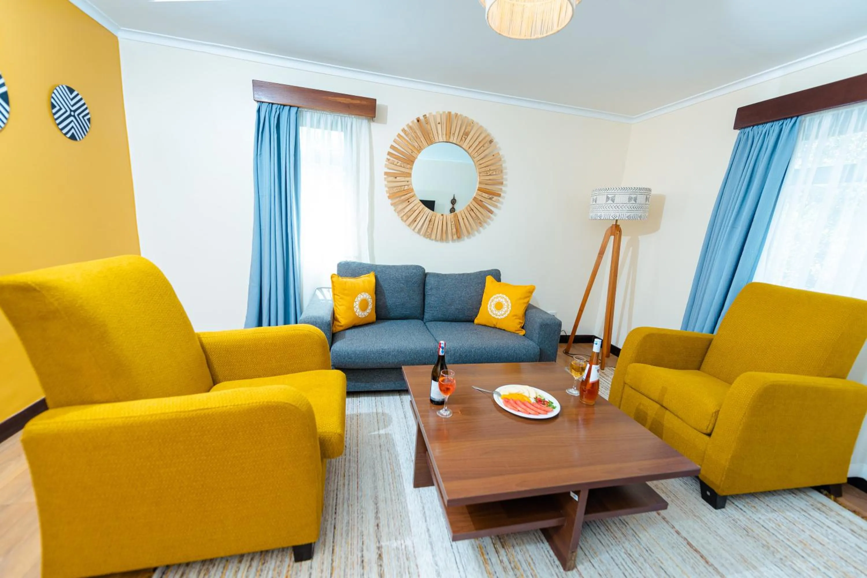 Seating area in Heri Heights Hotel Apartments, SureStay Collection by Best Western