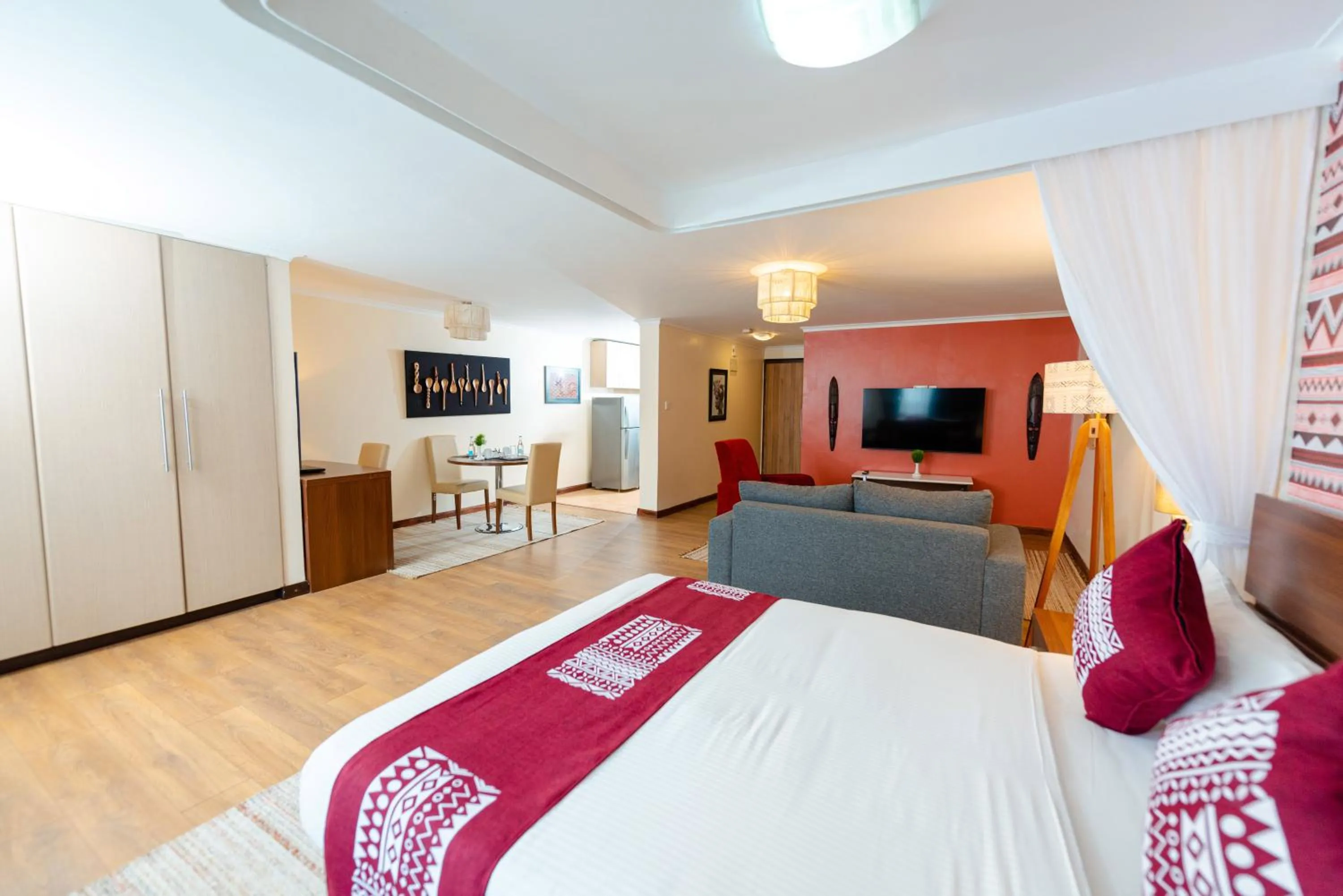 Photo of the whole room, Bed in Heri Heights Hotel Apartments, SureStay Collection by Best Western