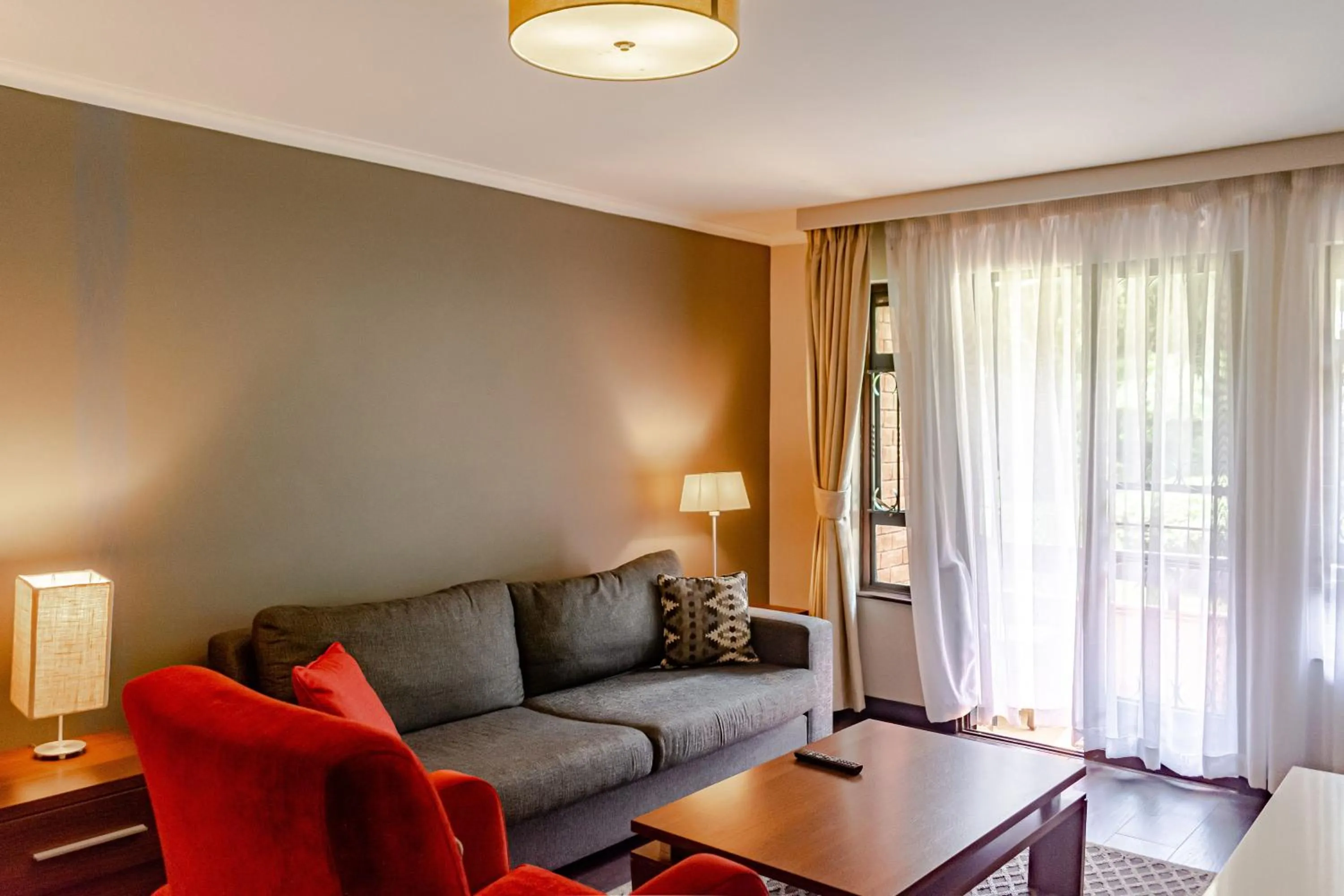 Seating area in Heri Heights Hotel Apartments, SureStay Collection by Best Western