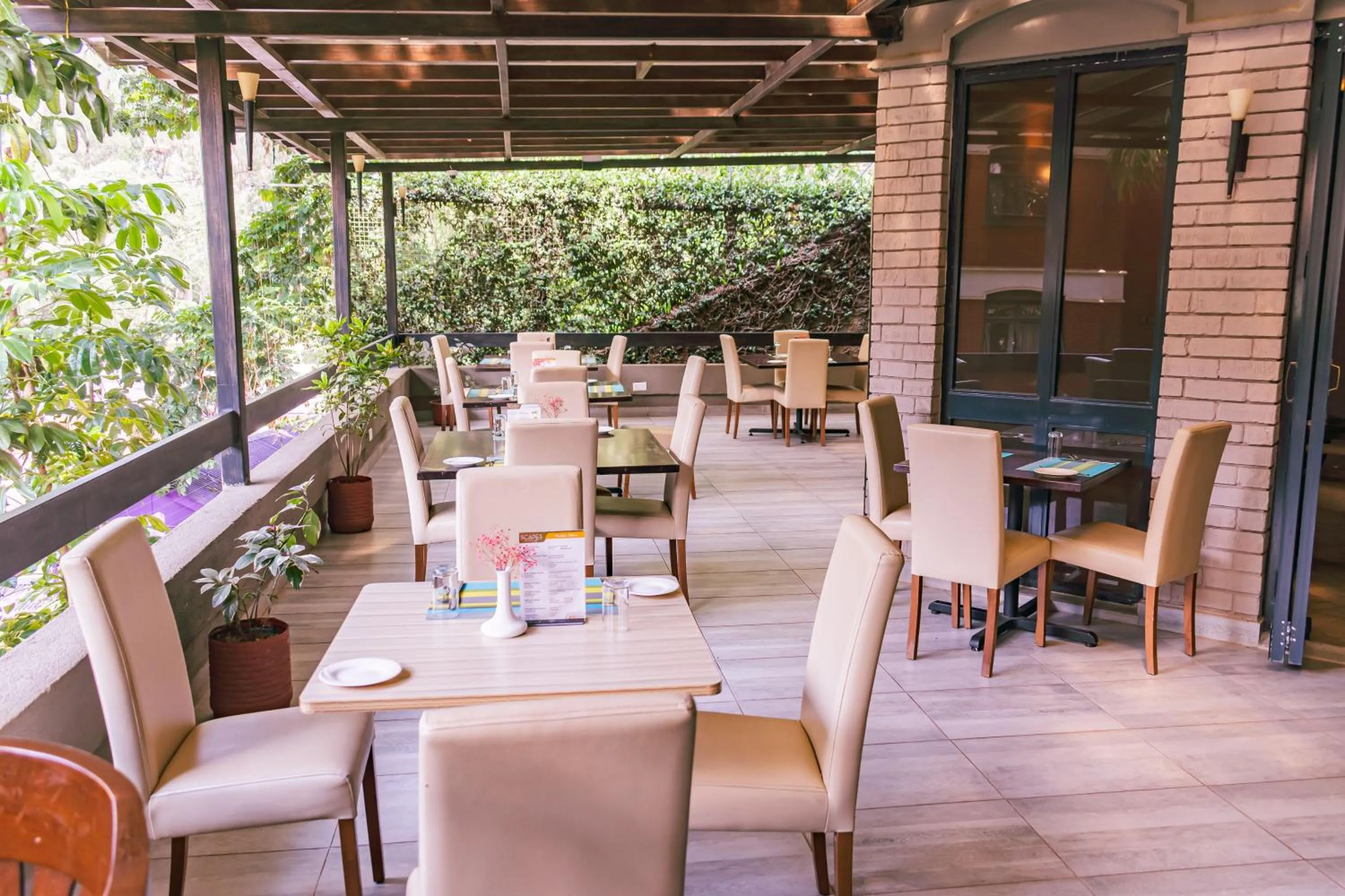 Balcony/Terrace in Heri Heights Hotel Apartments, SureStay Collection by Best Western