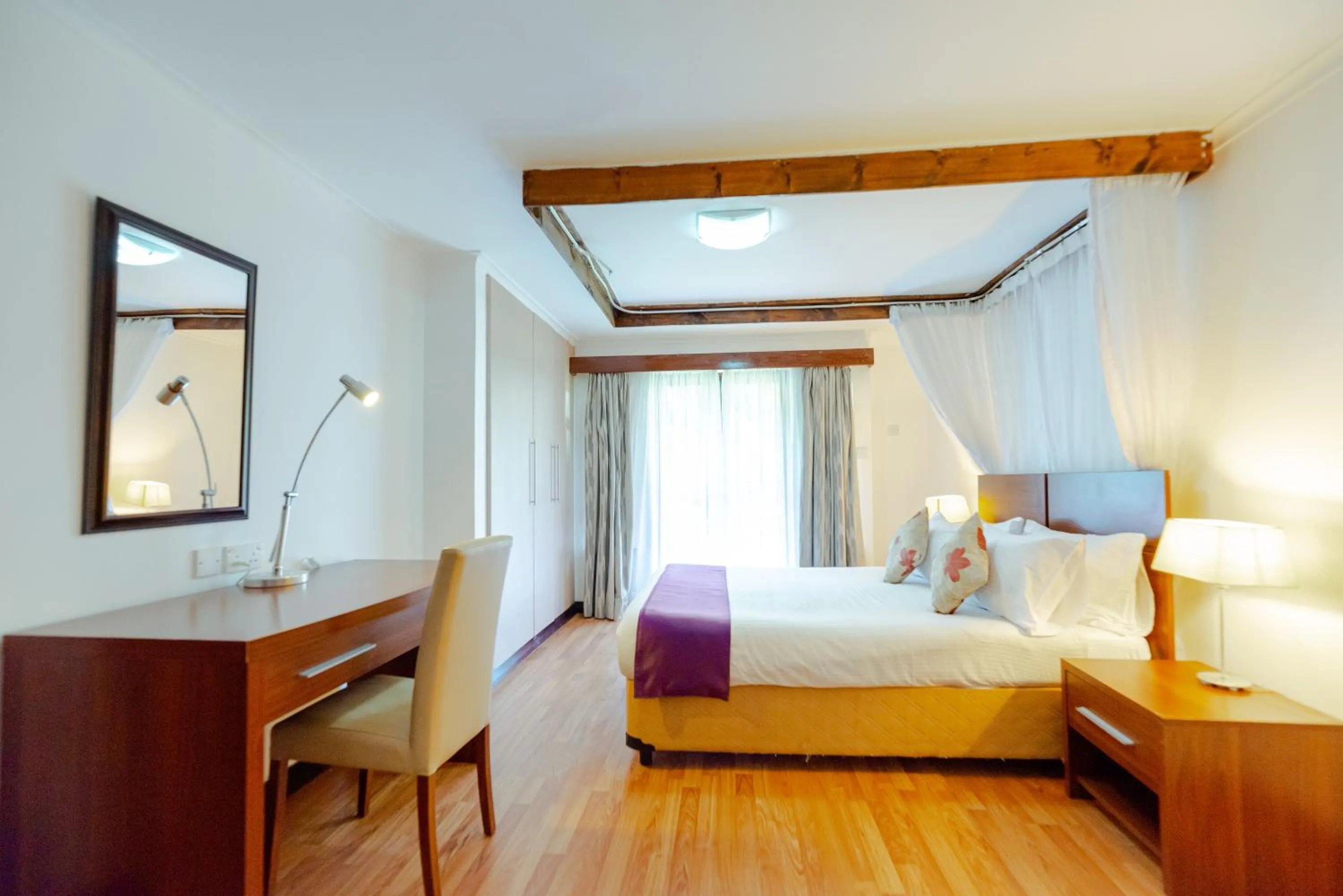 Bedroom, Bed in Heri Heights Hotel Apartments, SureStay Collection by Best Western