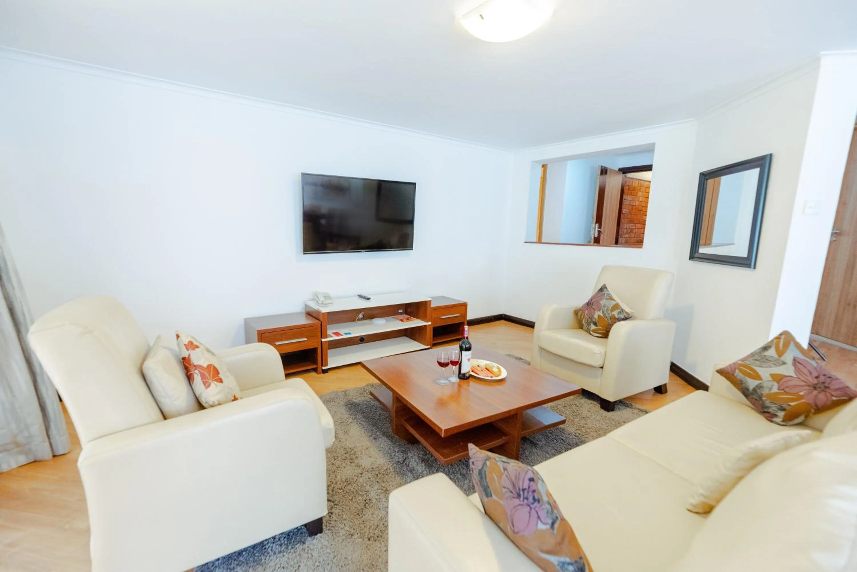 Seating area in Heri Heights Hotel Apartments, SureStay Collection by Best Western