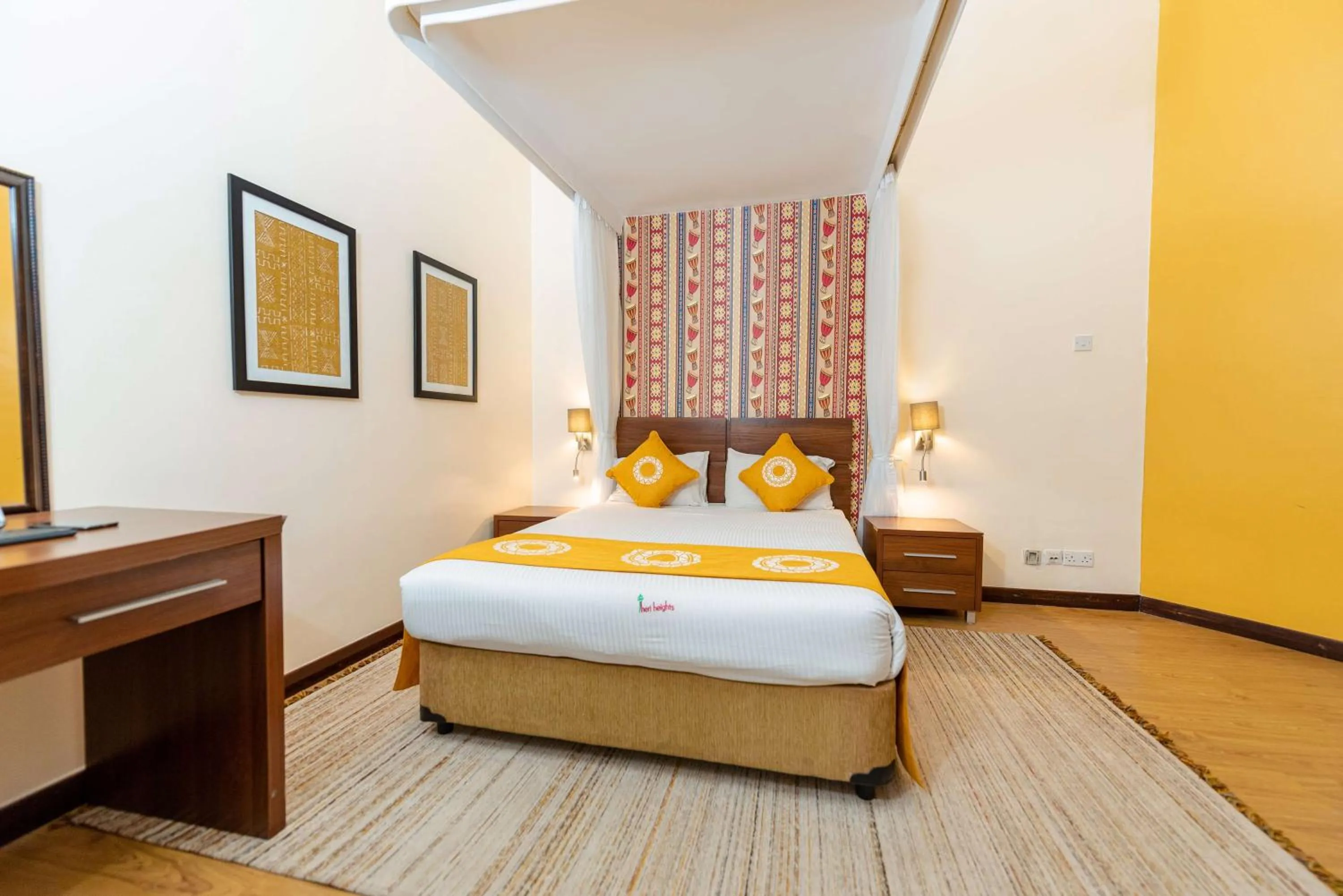 Bedroom, Bed in Heri Heights Hotel Apartments, SureStay Collection by Best Western