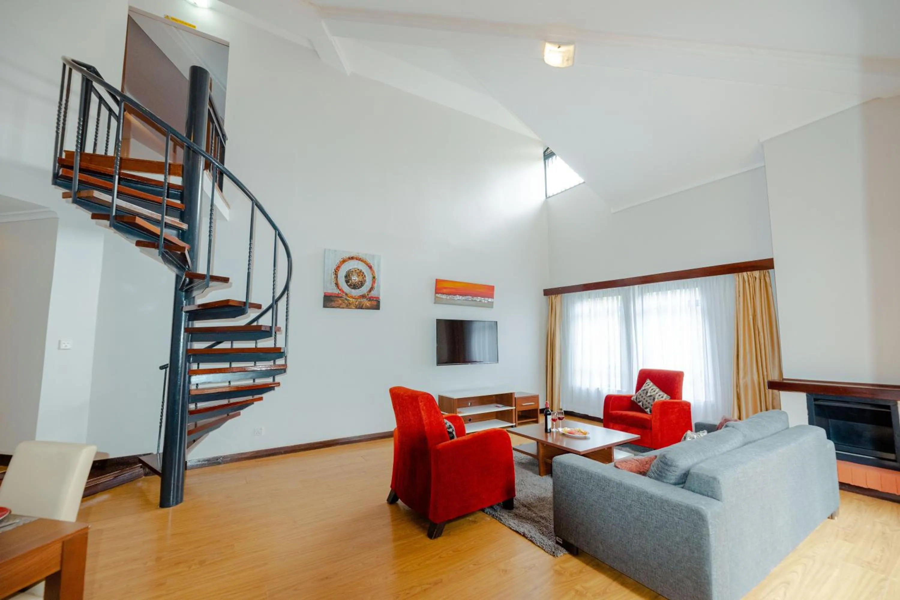 Seating area in Heri Heights Hotel Apartments, SureStay Collection by Best Western