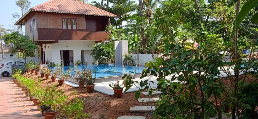 Garden in Cherai Beach Residency