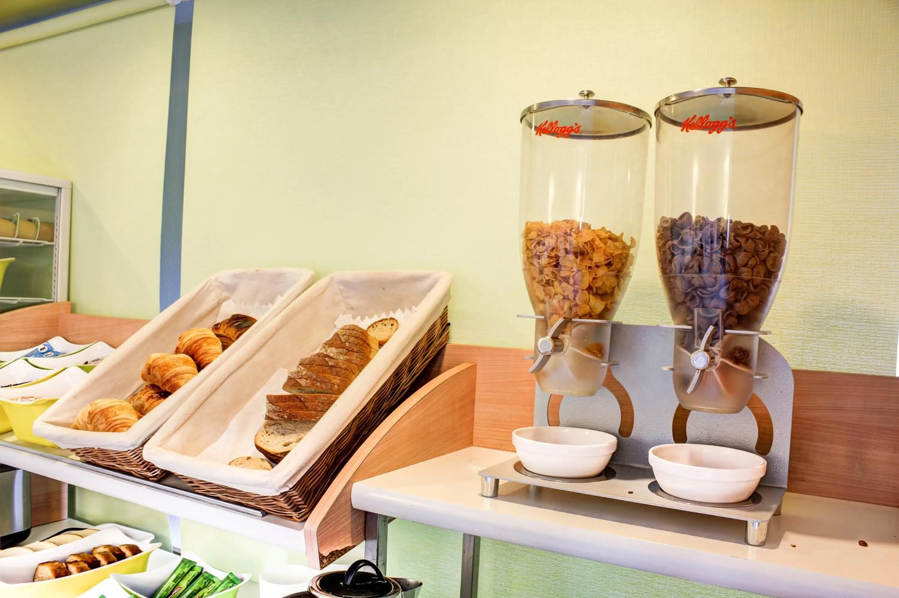 Buffet breakfast in Hotel Inn Design Laon