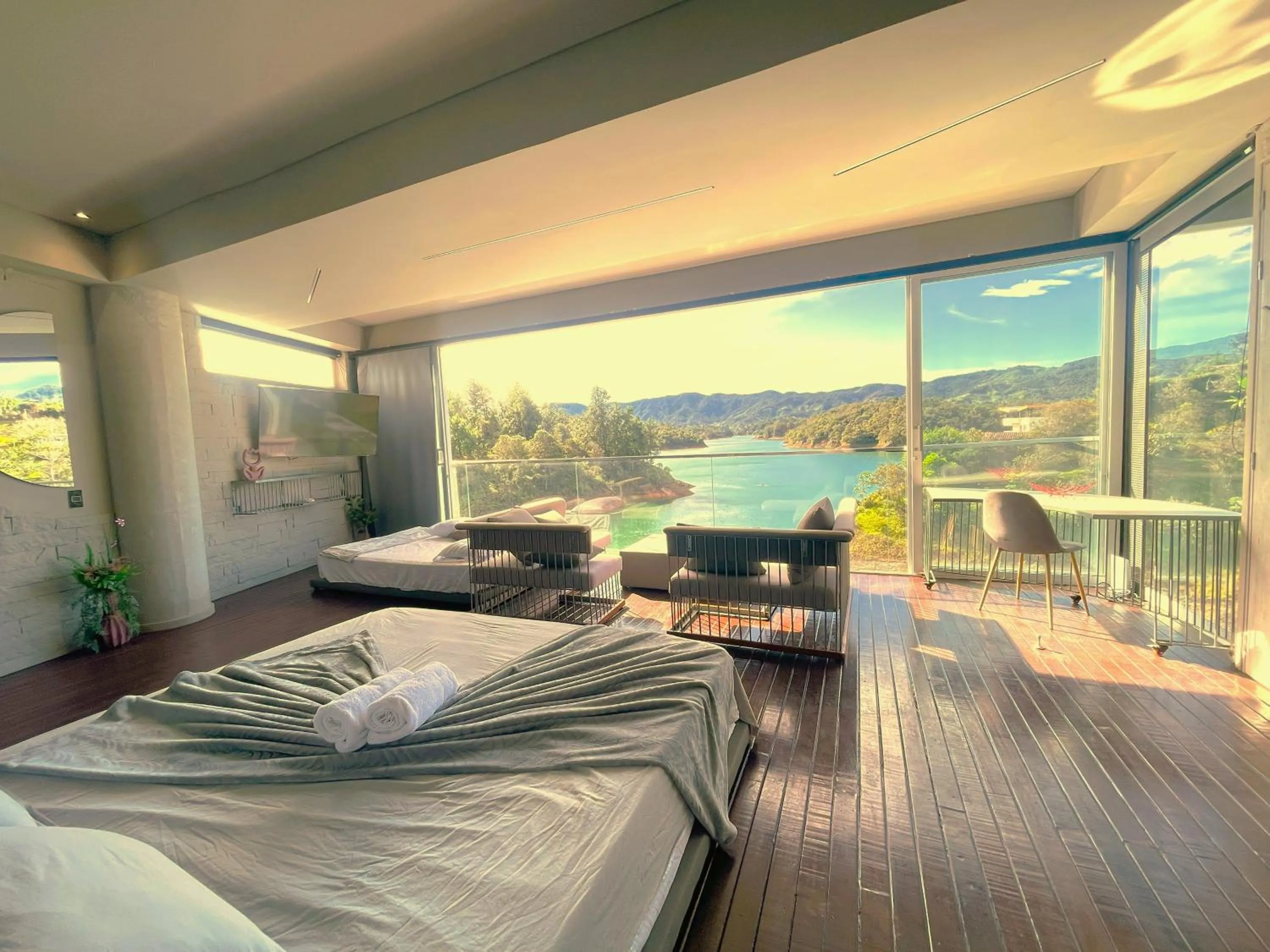 Lake view in EleMYNT LifeStyle Hotel