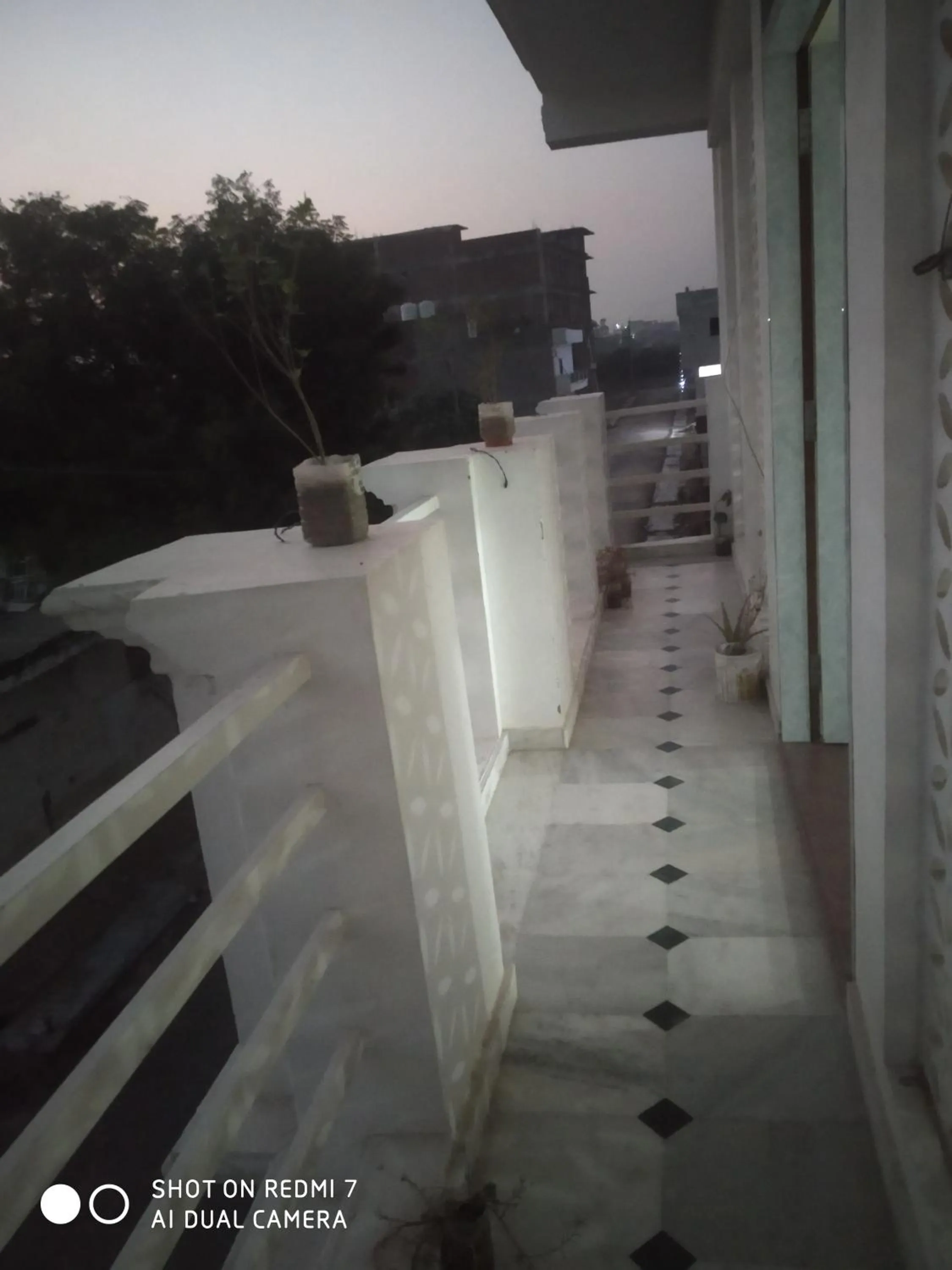 Balcony/Terrace in HN Palace Homestay