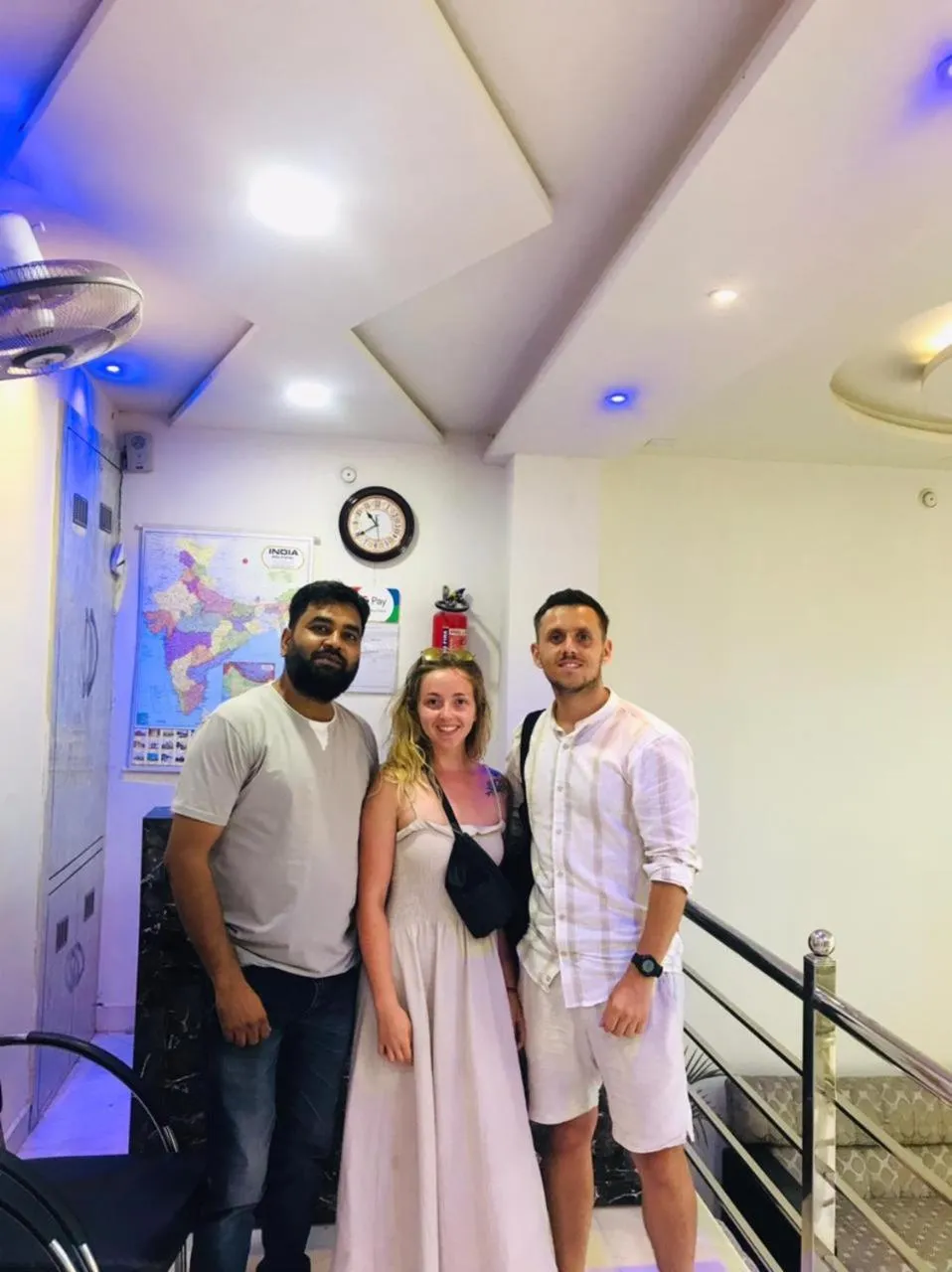 group of guests in HN Palace Homestay