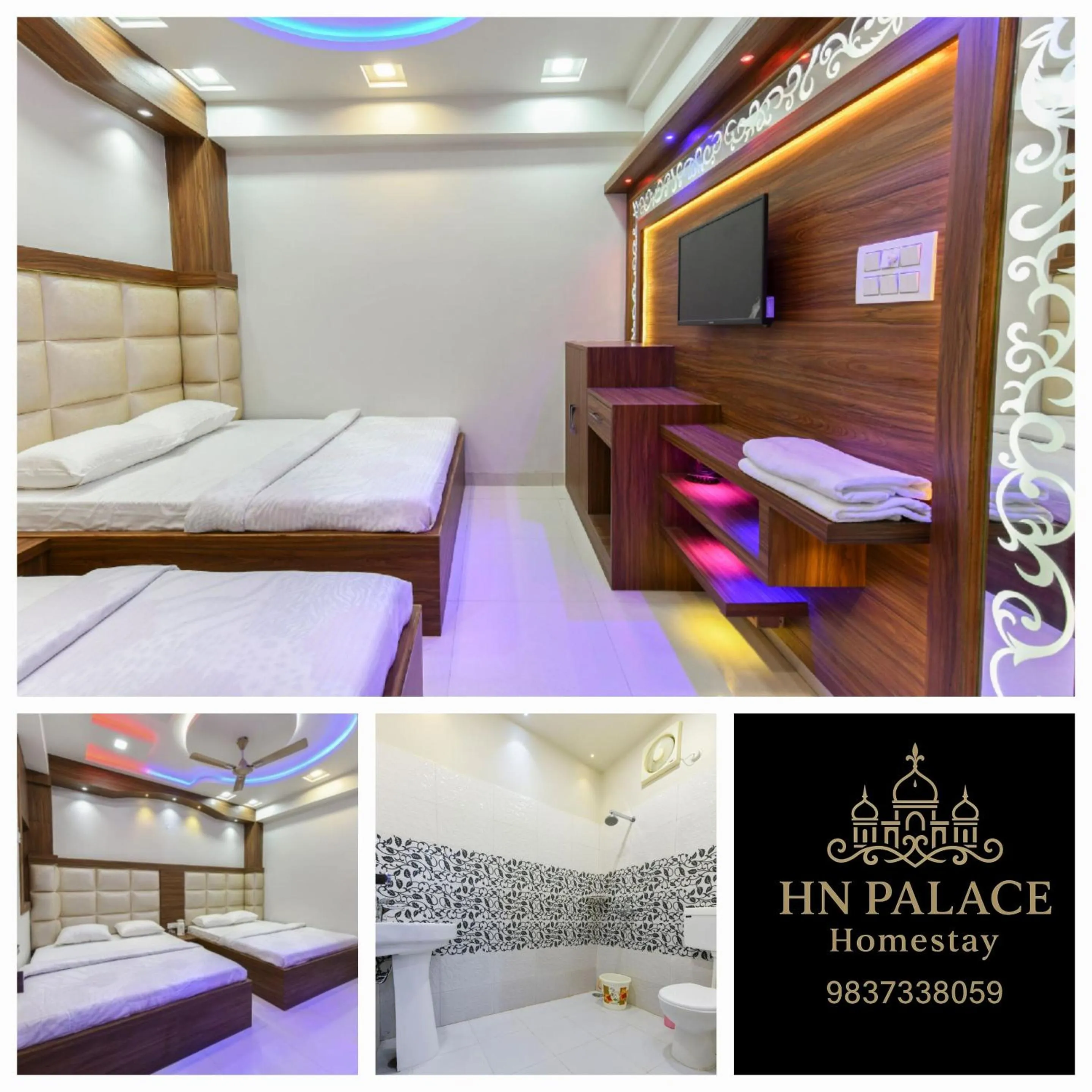 Bed in HN Palace Homestay