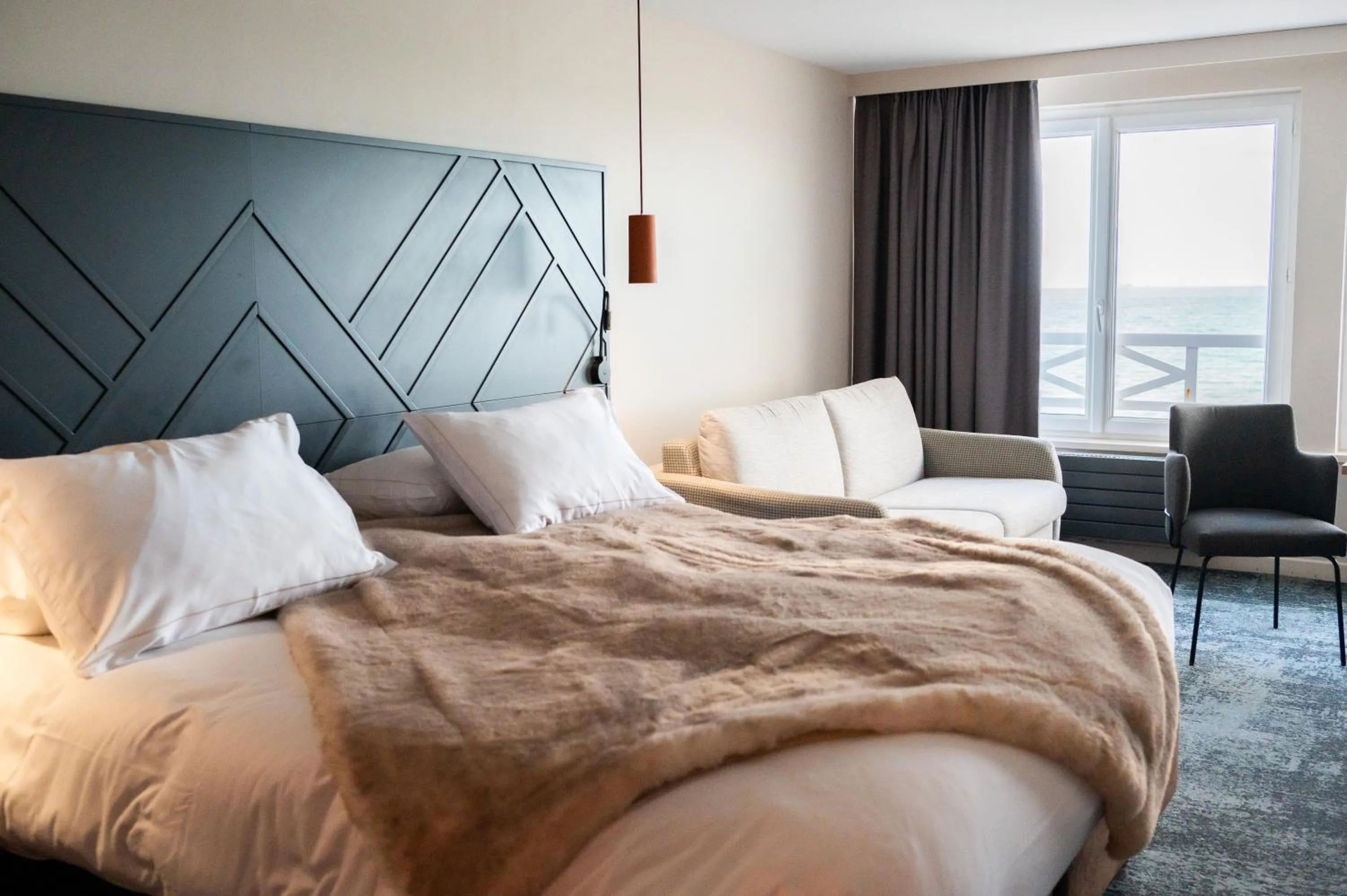 Bed in Hotel Atlantic