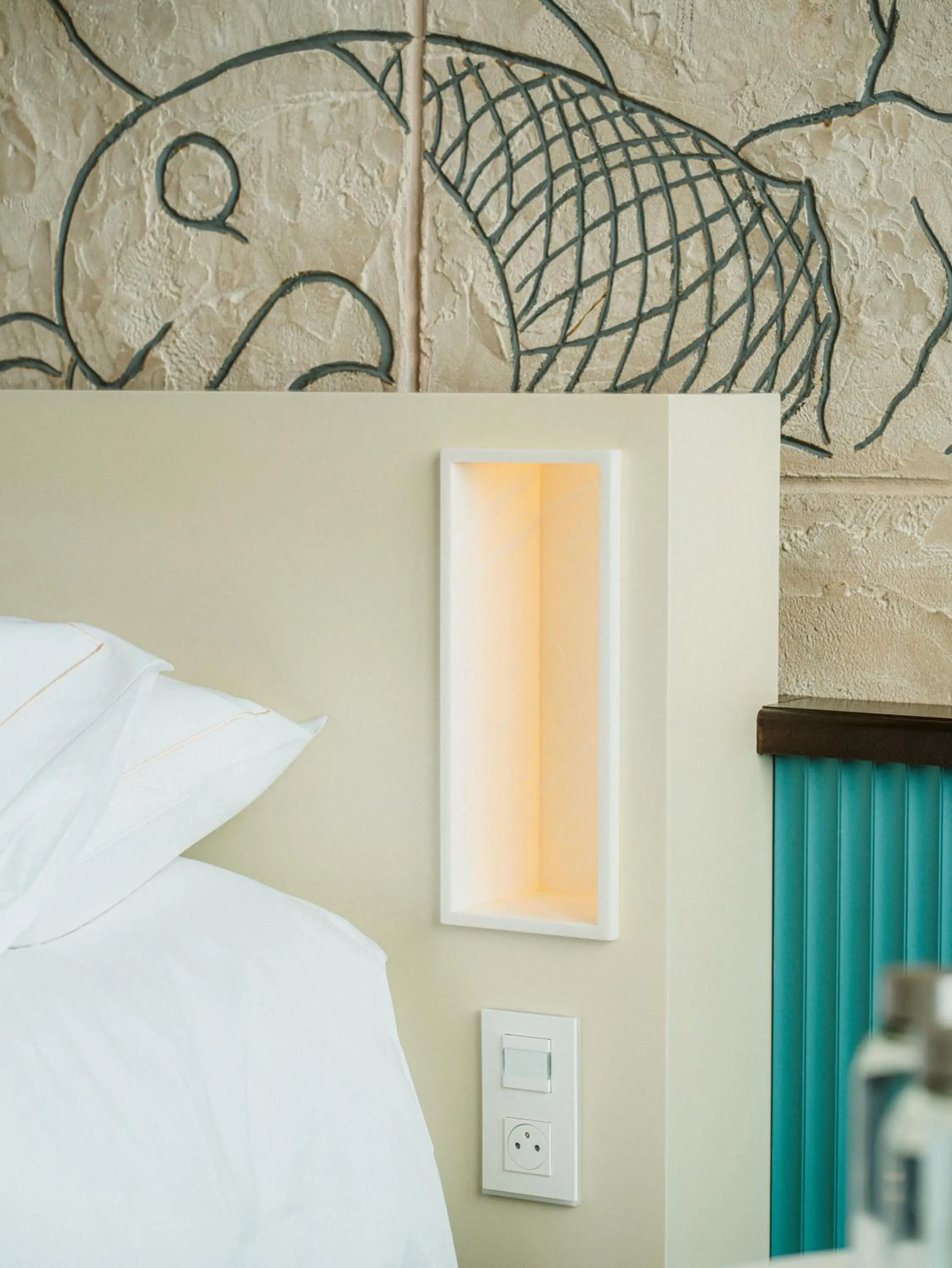 Bed in Hotel Atlantic