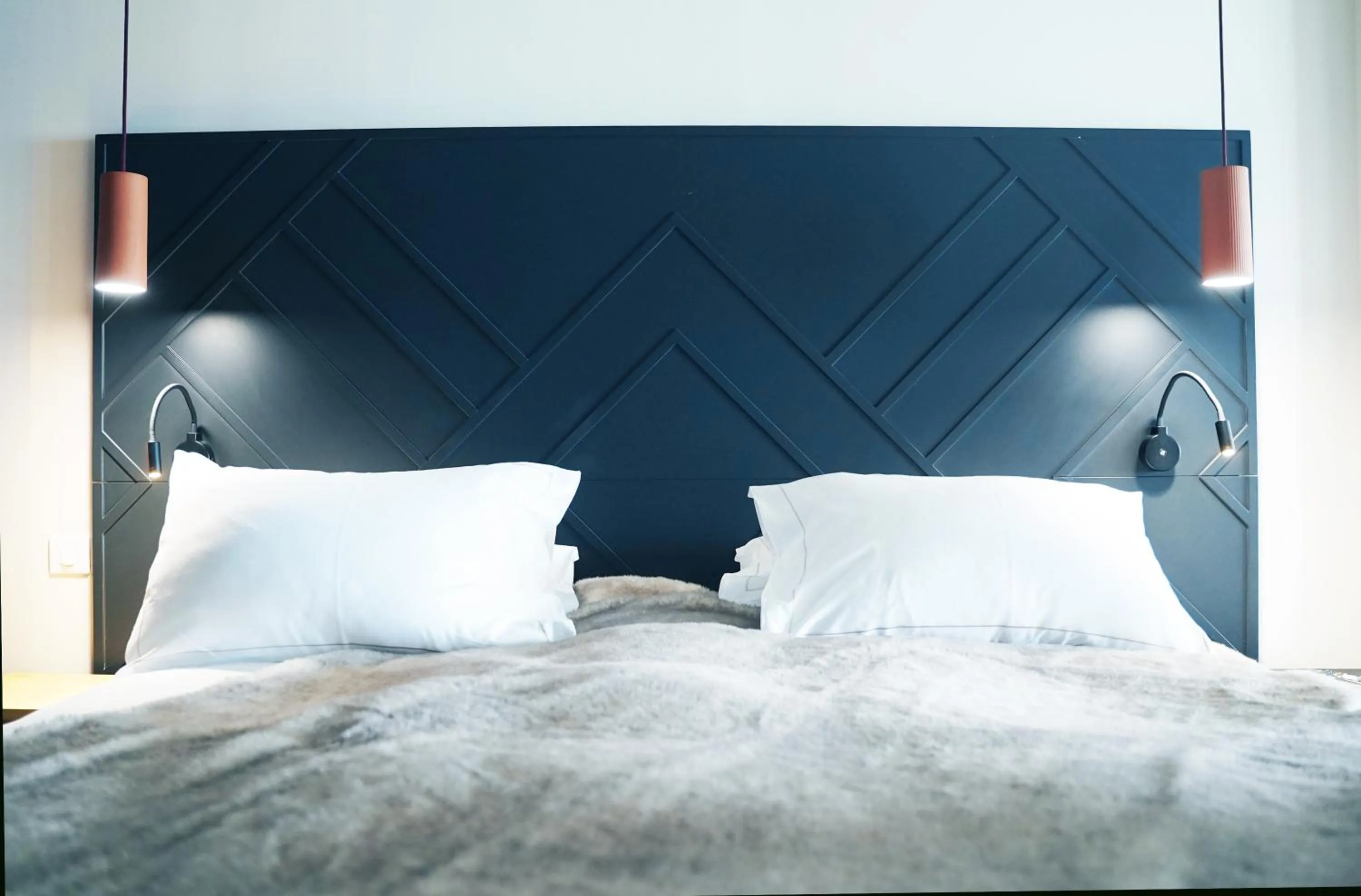 Bed in Hotel Atlantic