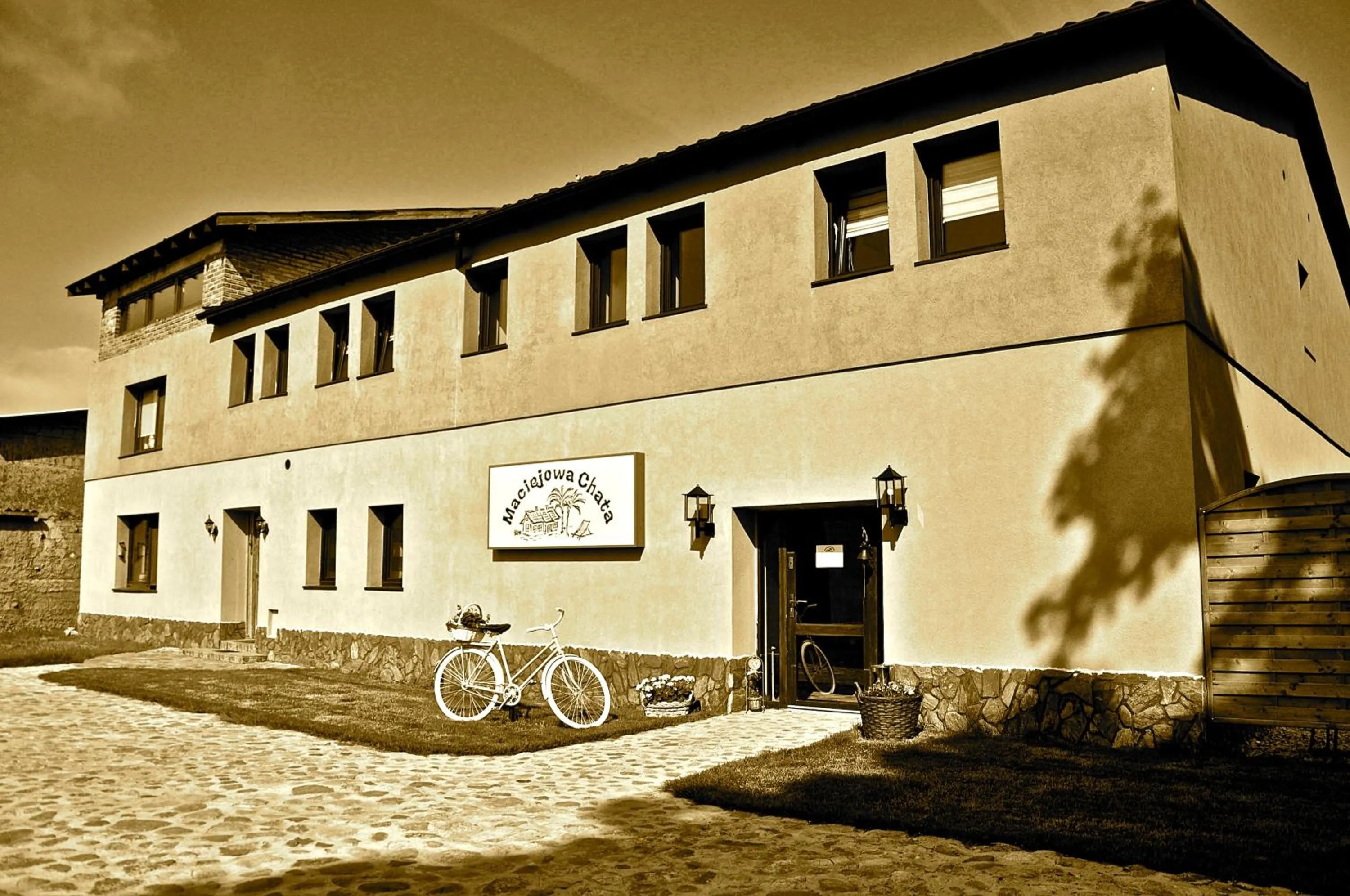 Facade/entrance in Maciejowa Chata