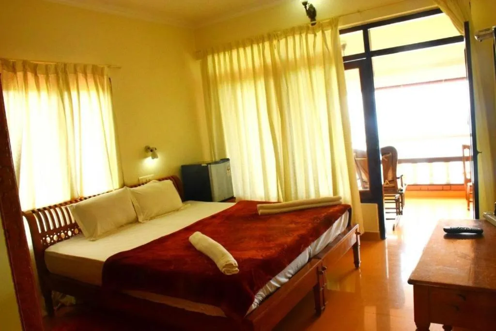 Bed in Vijaya Varma Beach Resort