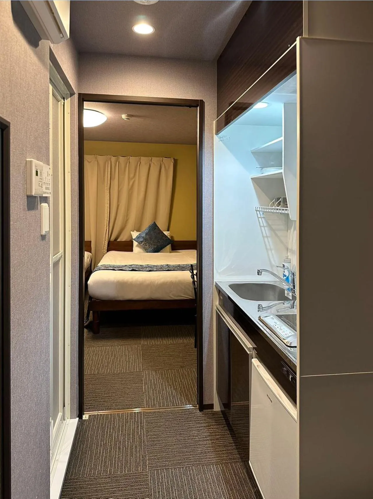 Bed in Miro Kyoto Nijo Hotel