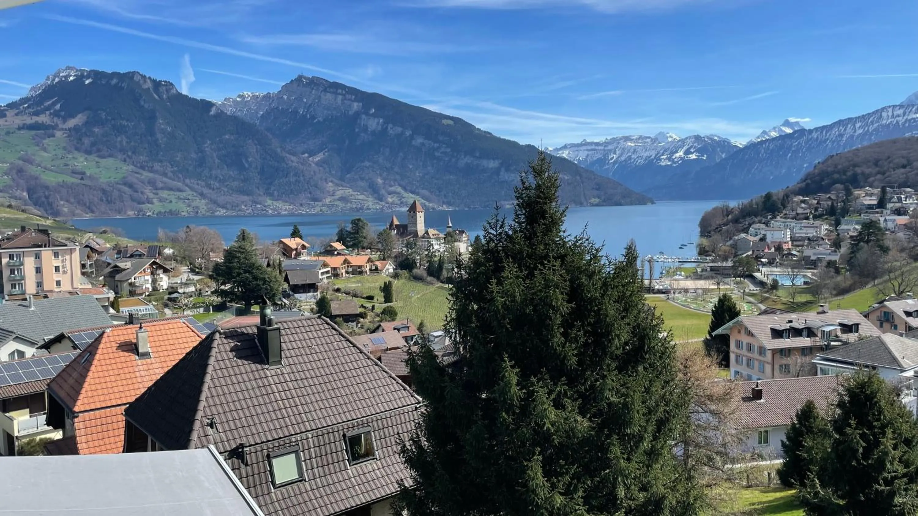 View (from property/room) in BERG & BERG APARTMENTS - Spiez Self-Check-in