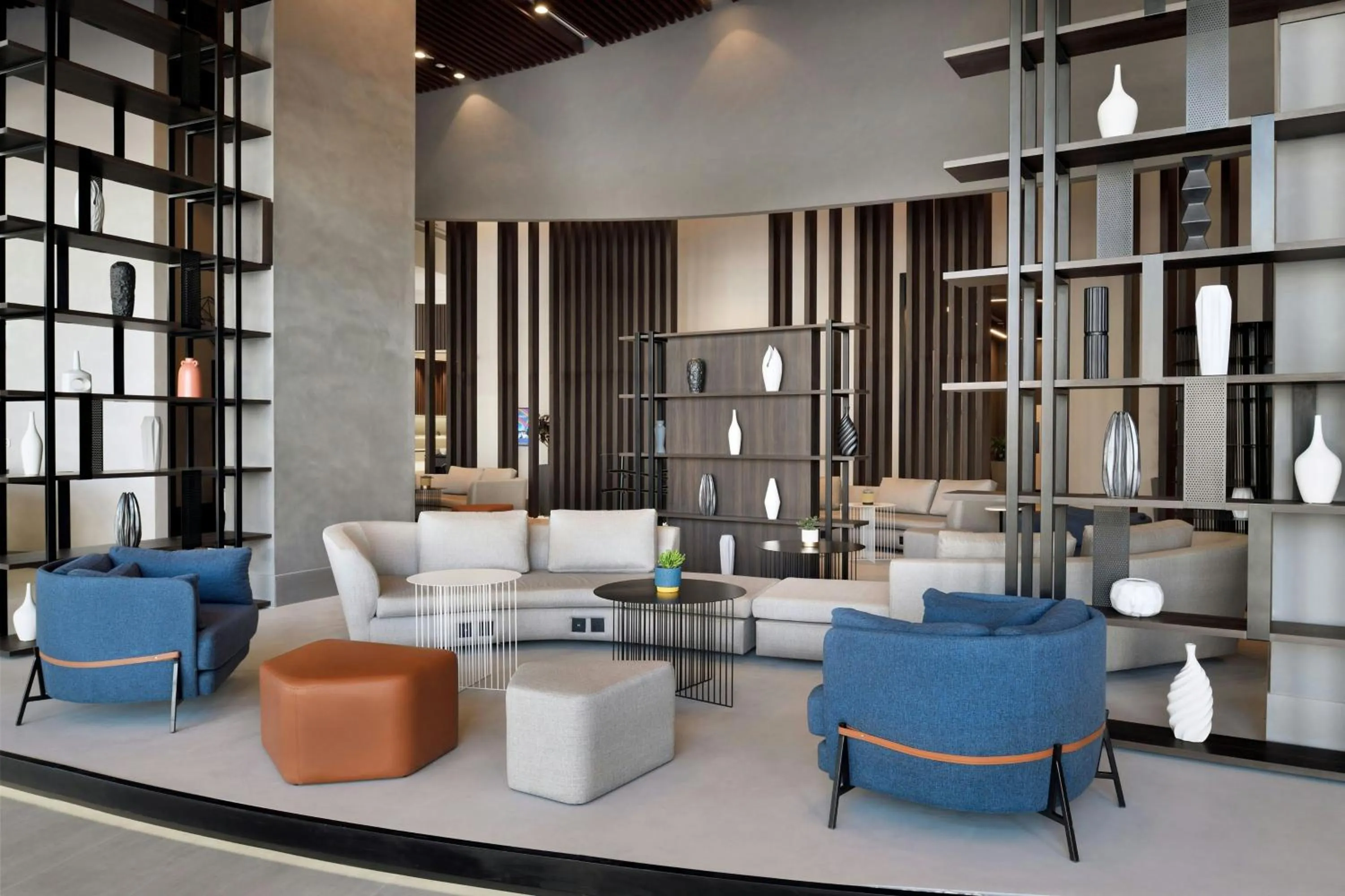 Lobby or reception in Courtyard by Marriott World Trade Centre, Dubai