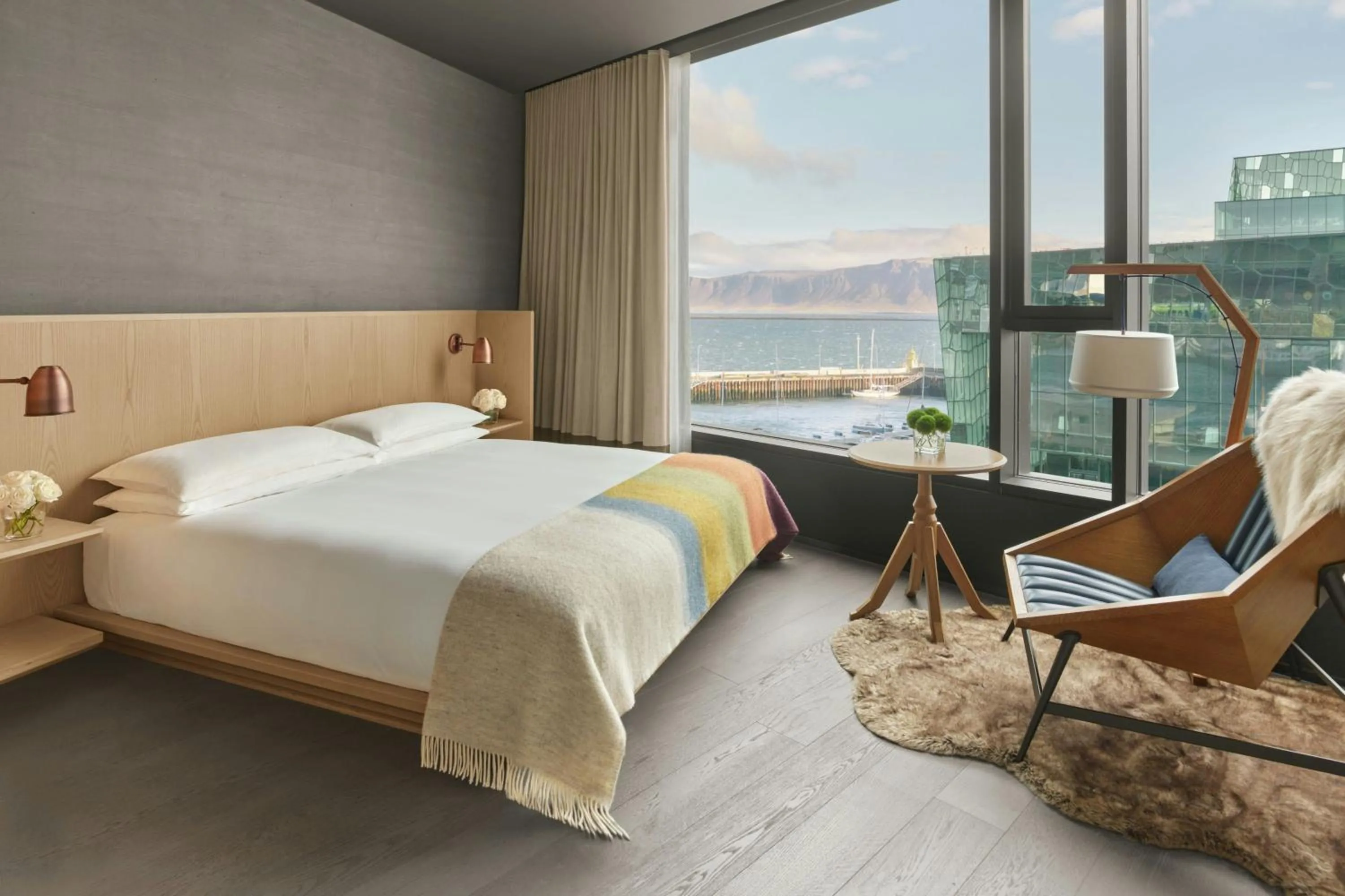 Photo of the whole room, Bed in The Reykjavik EDITION