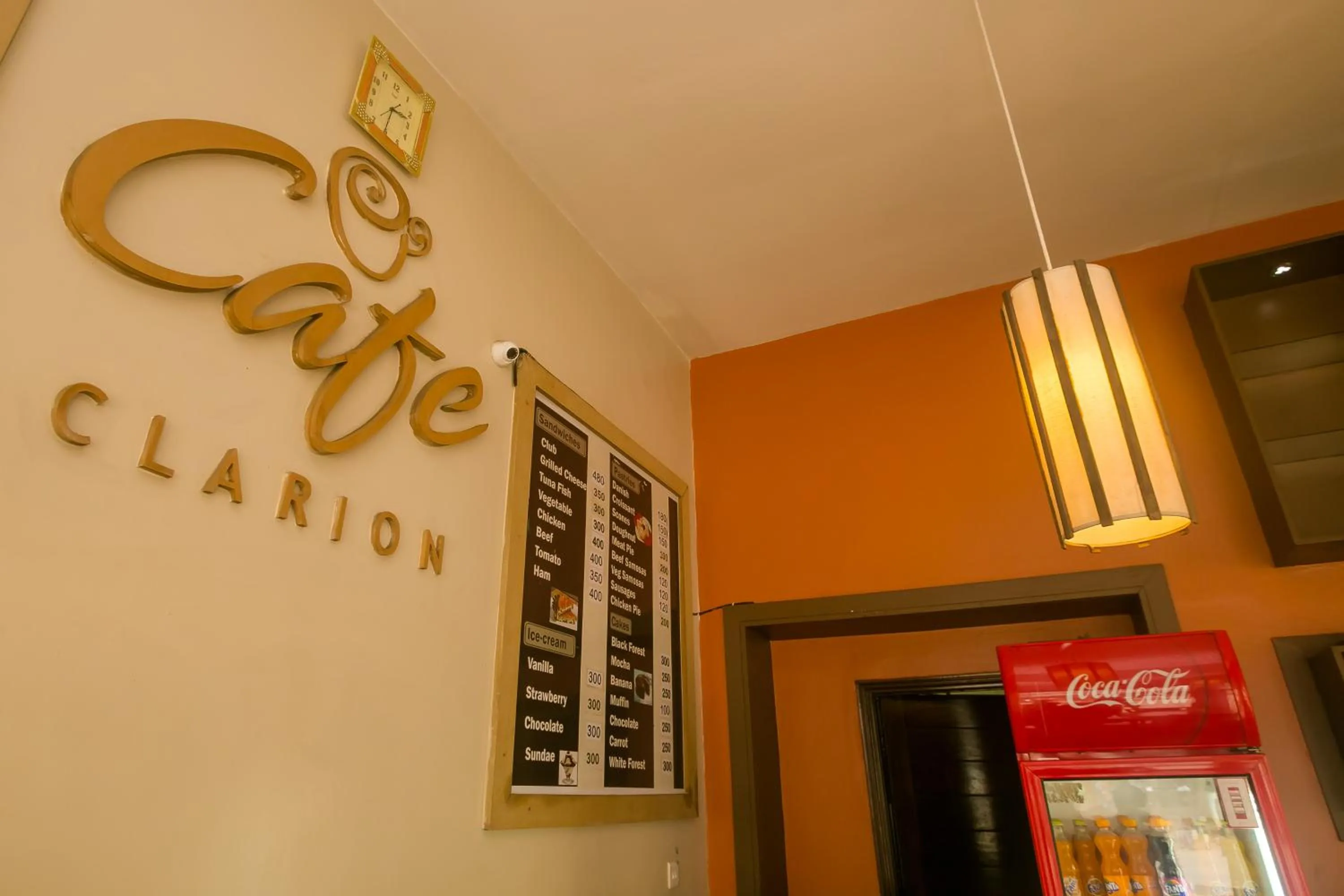 Property logo or sign in The Clarion Hotel