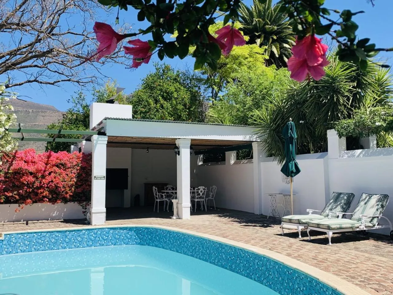 Swimming pool in de Wingerd B & B