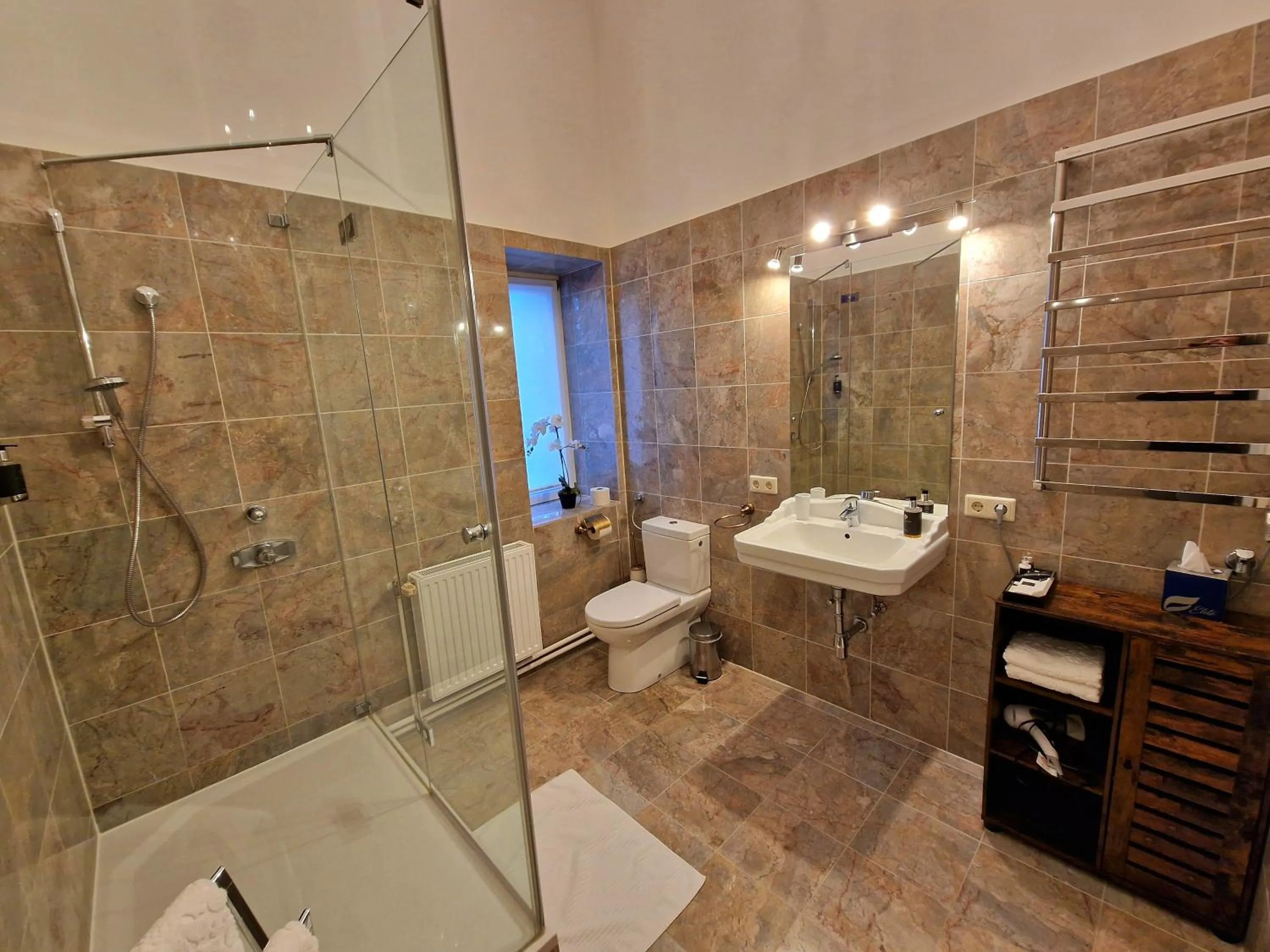 Shower in Palais Kneissl