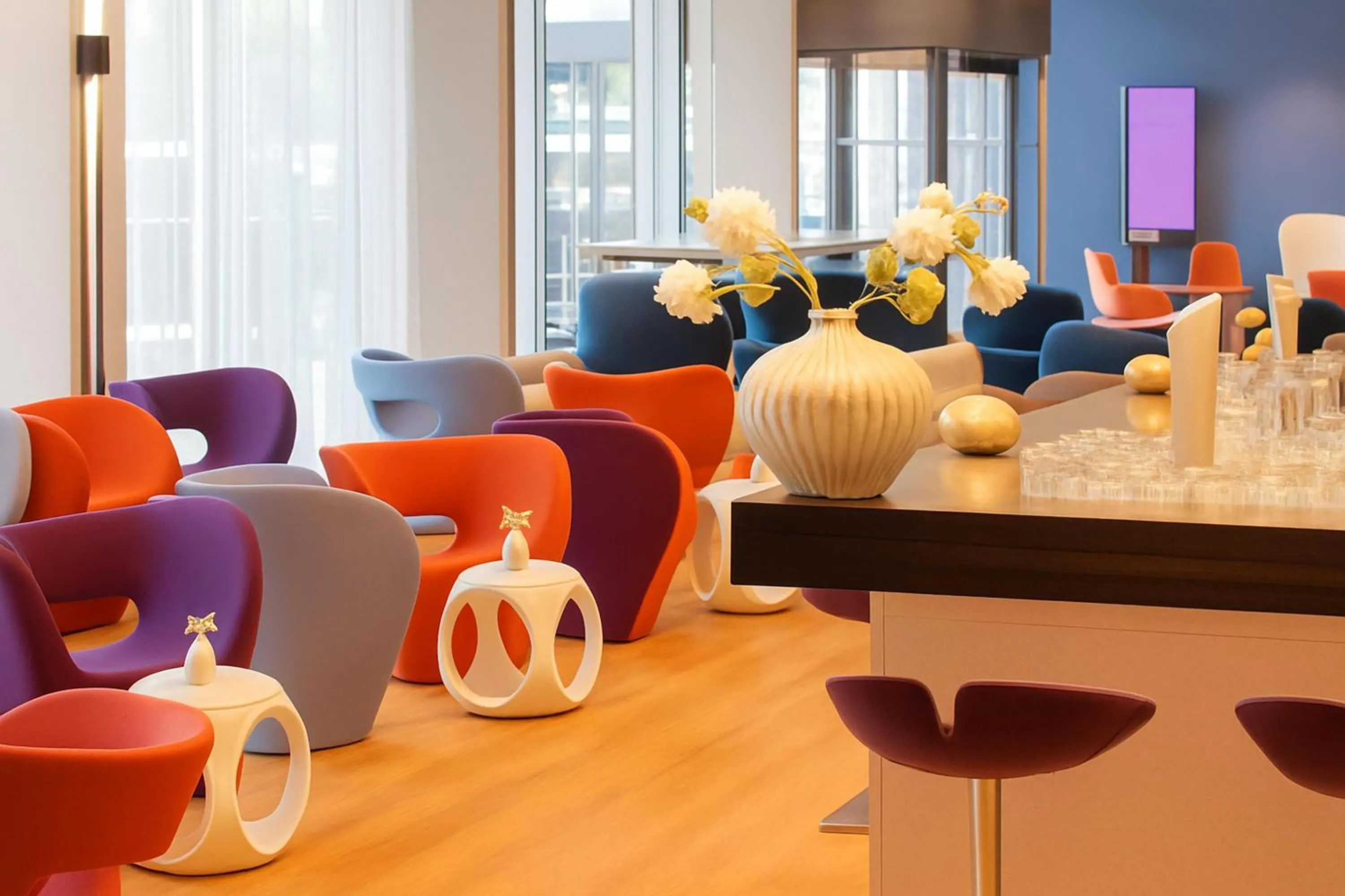 Lounge or bar in Radisson Blu Hotel, Lucerne