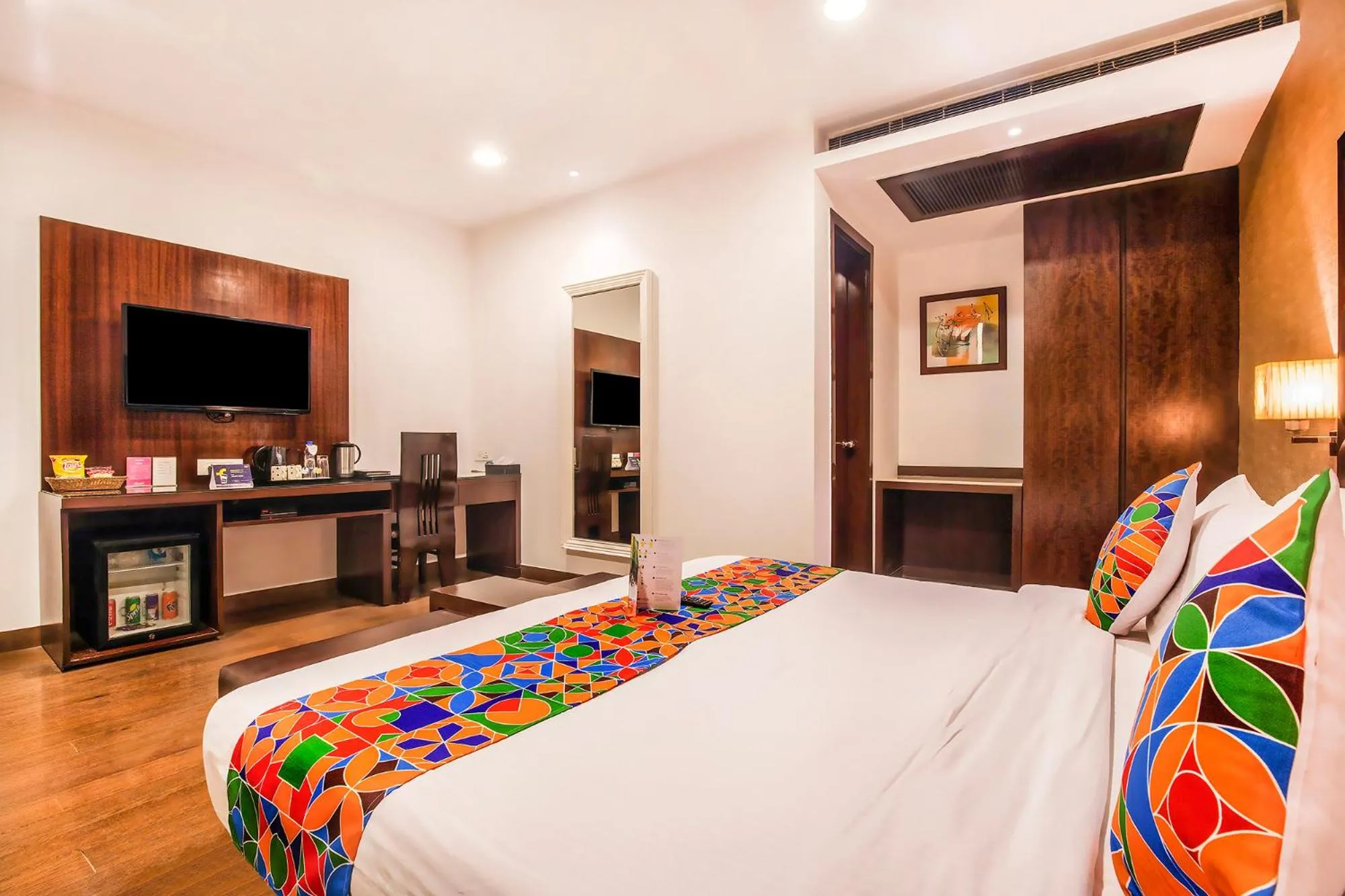 Bed in Jasmine Boutique Hotel Jasola