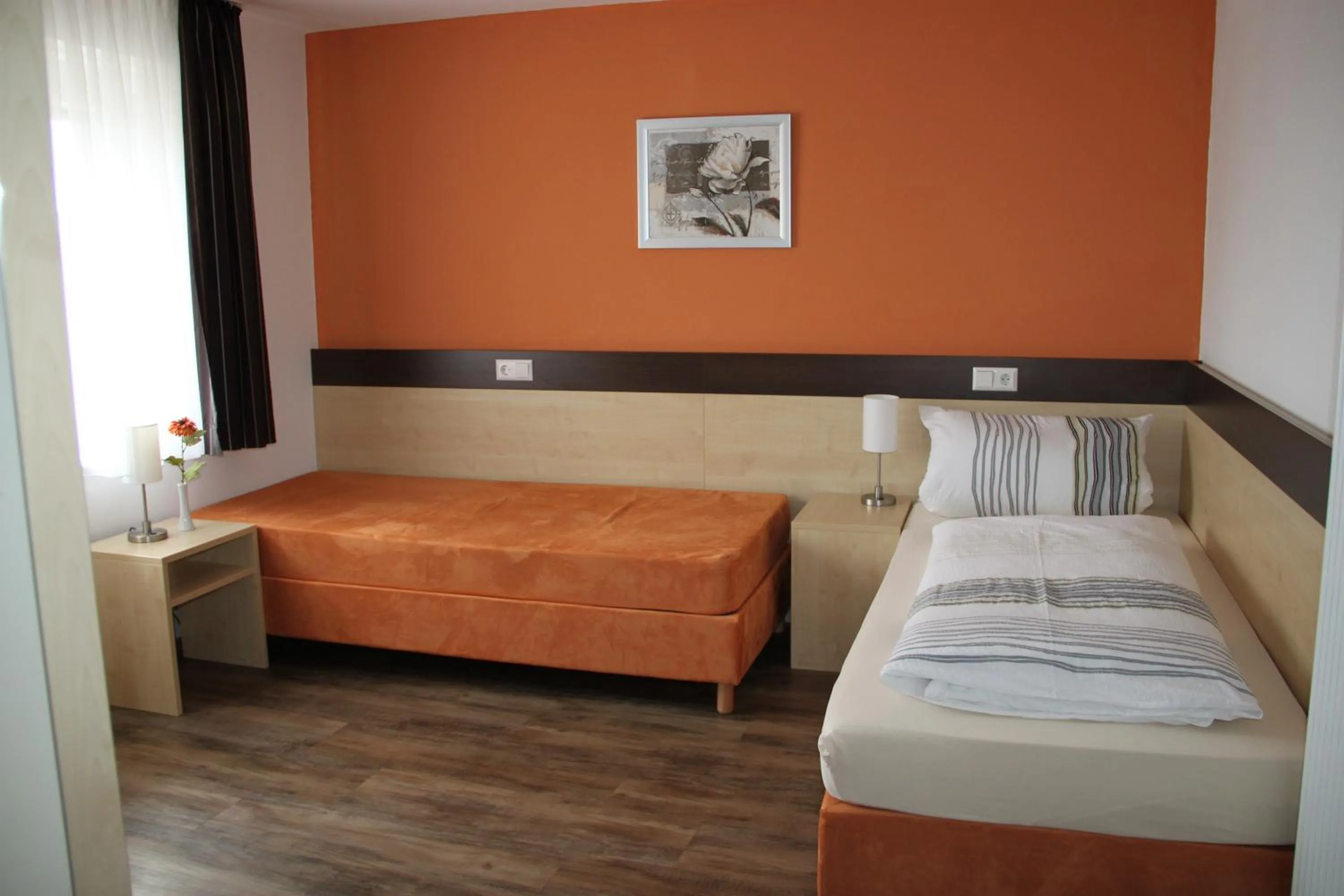 Bed in Stempfle's Landgasthaus zum Kreuz