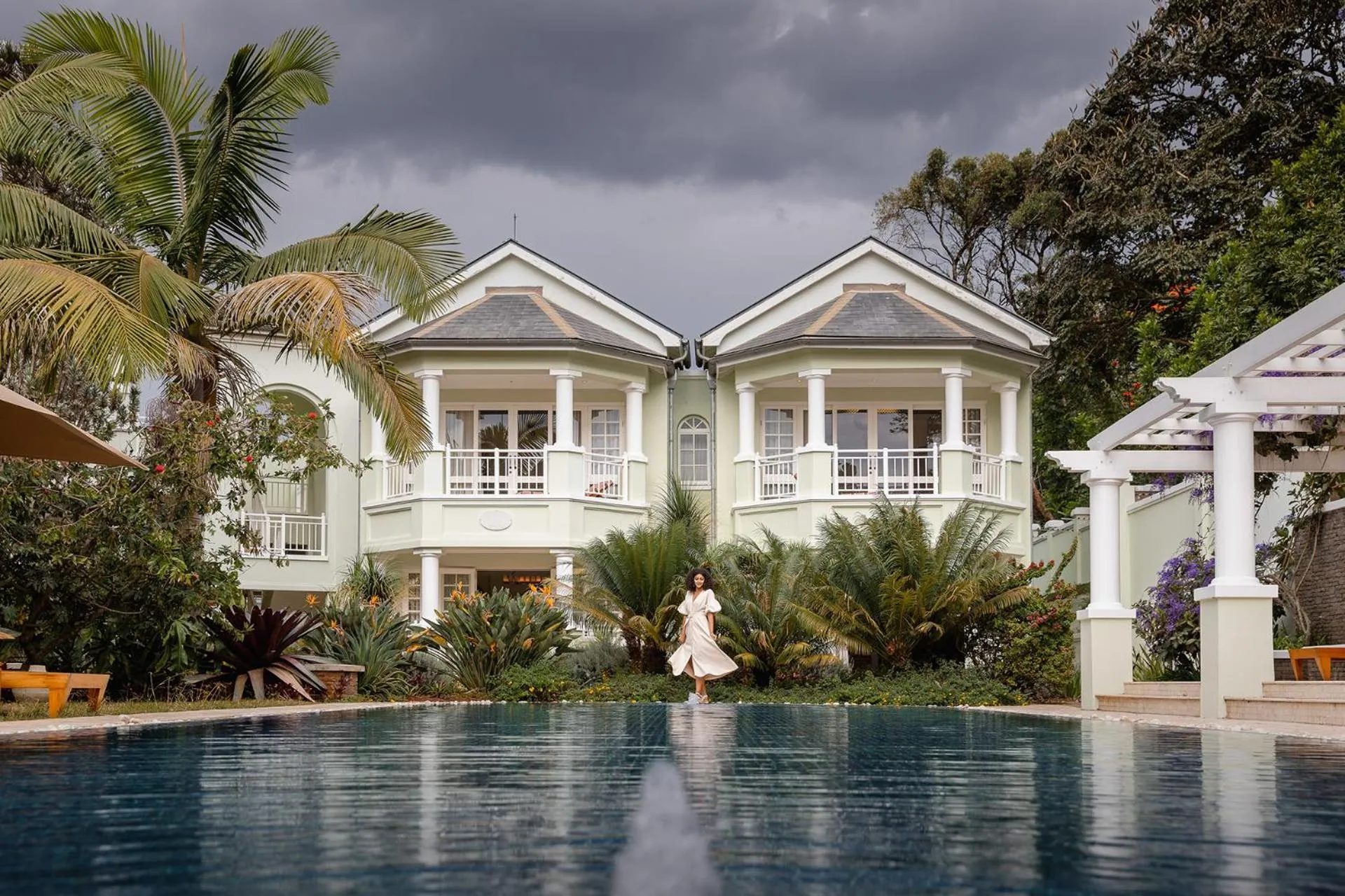 Pool view in Hemingways Nairobi
