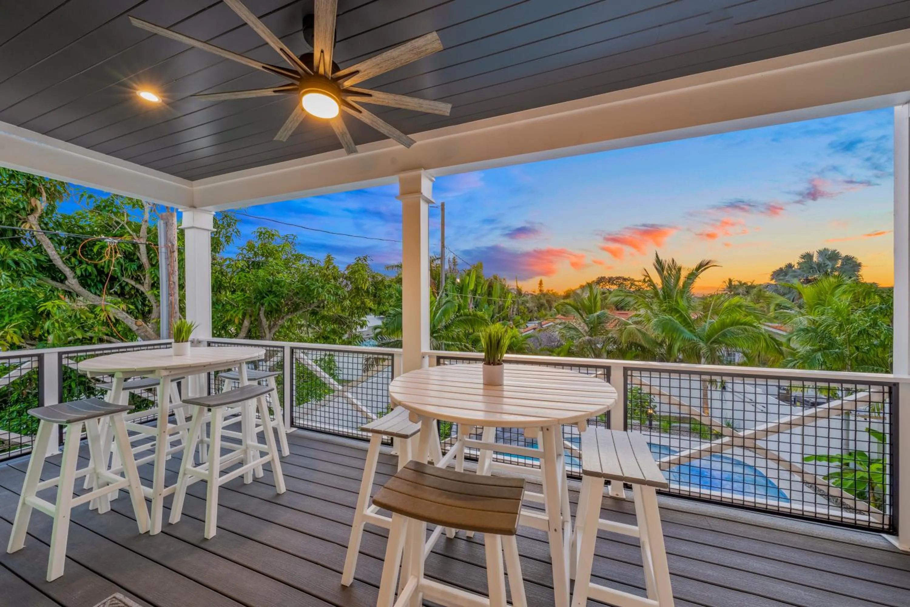 Patio in Crescent Beach House