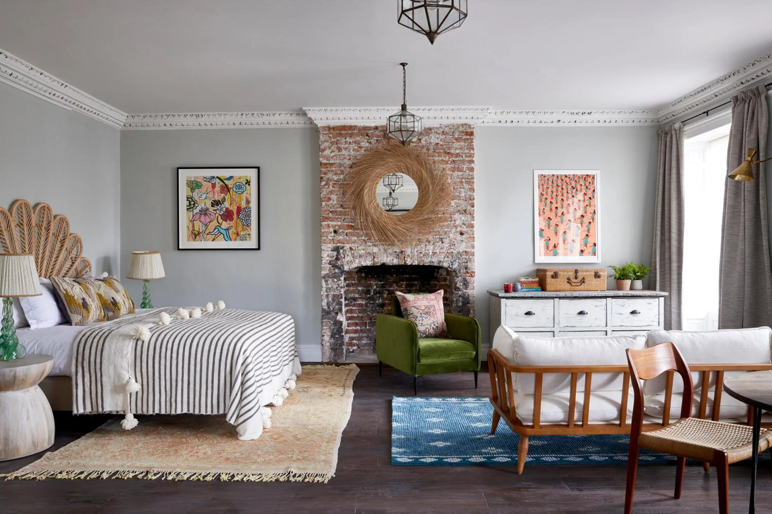 Living room in Artist Residence Bristol