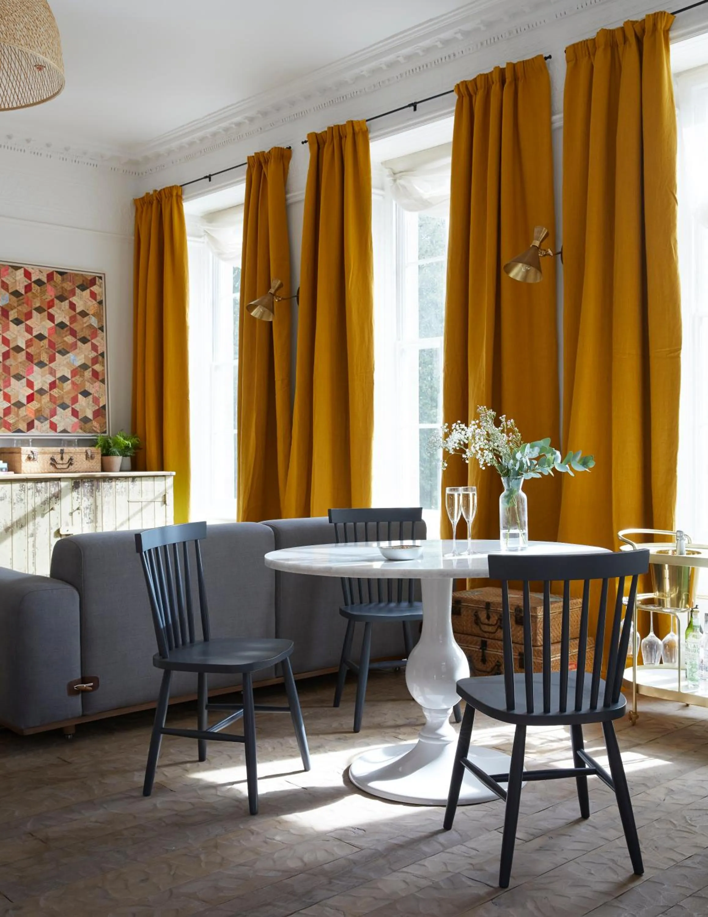 Living room in Artist Residence Bristol