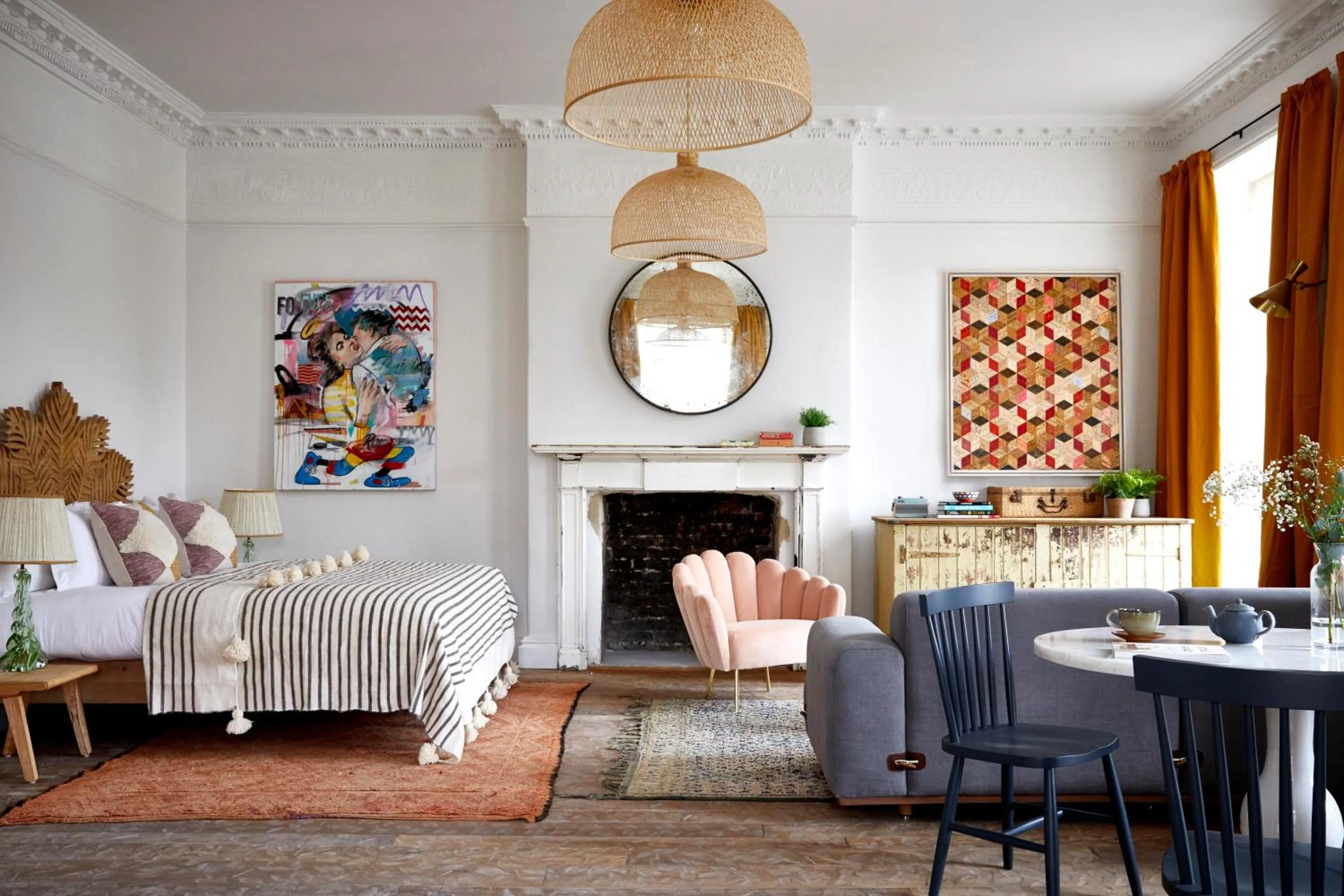 Bed in Artist Residence Bristol