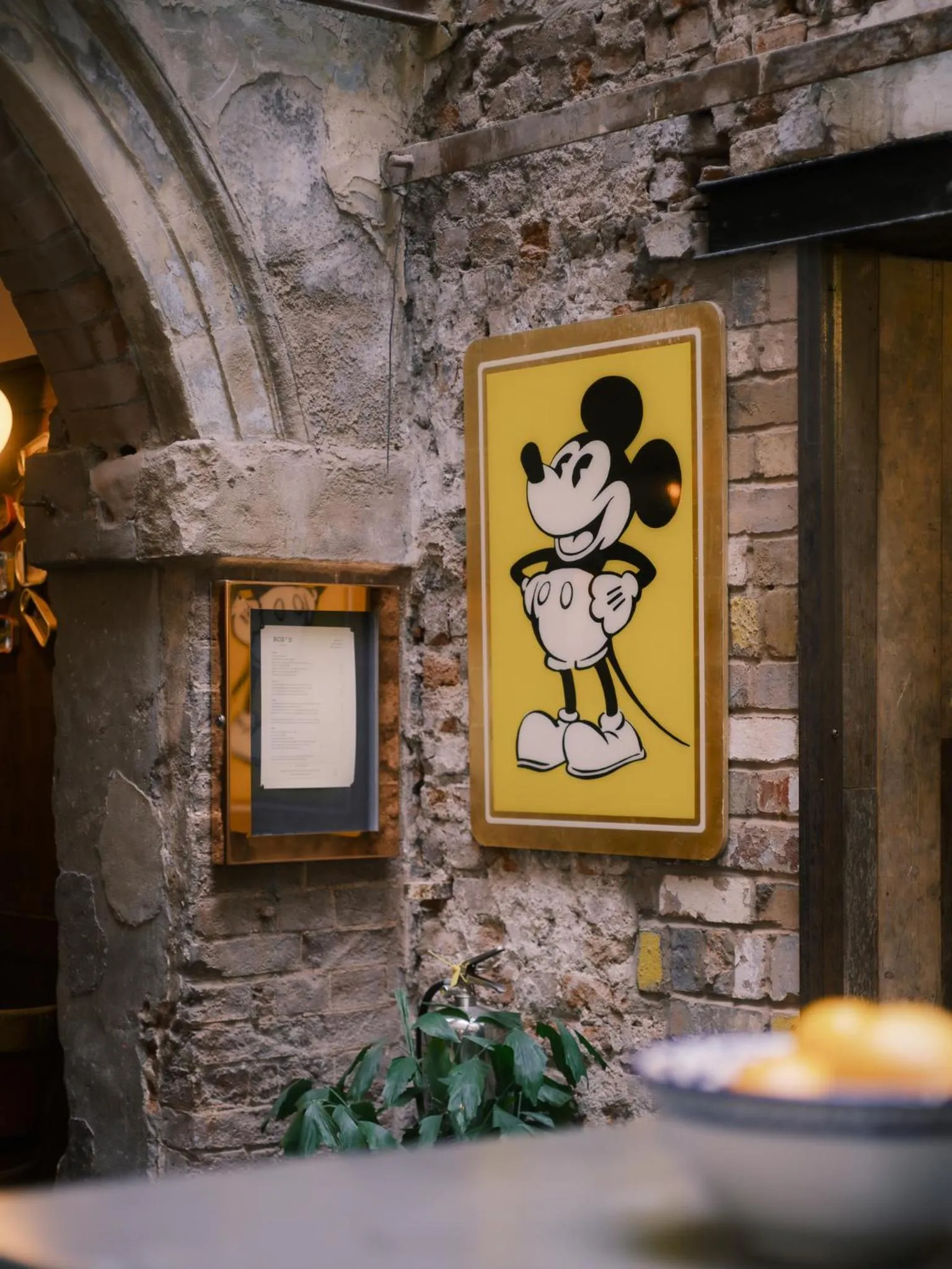 Decorative detail in Artist Residence Bristol