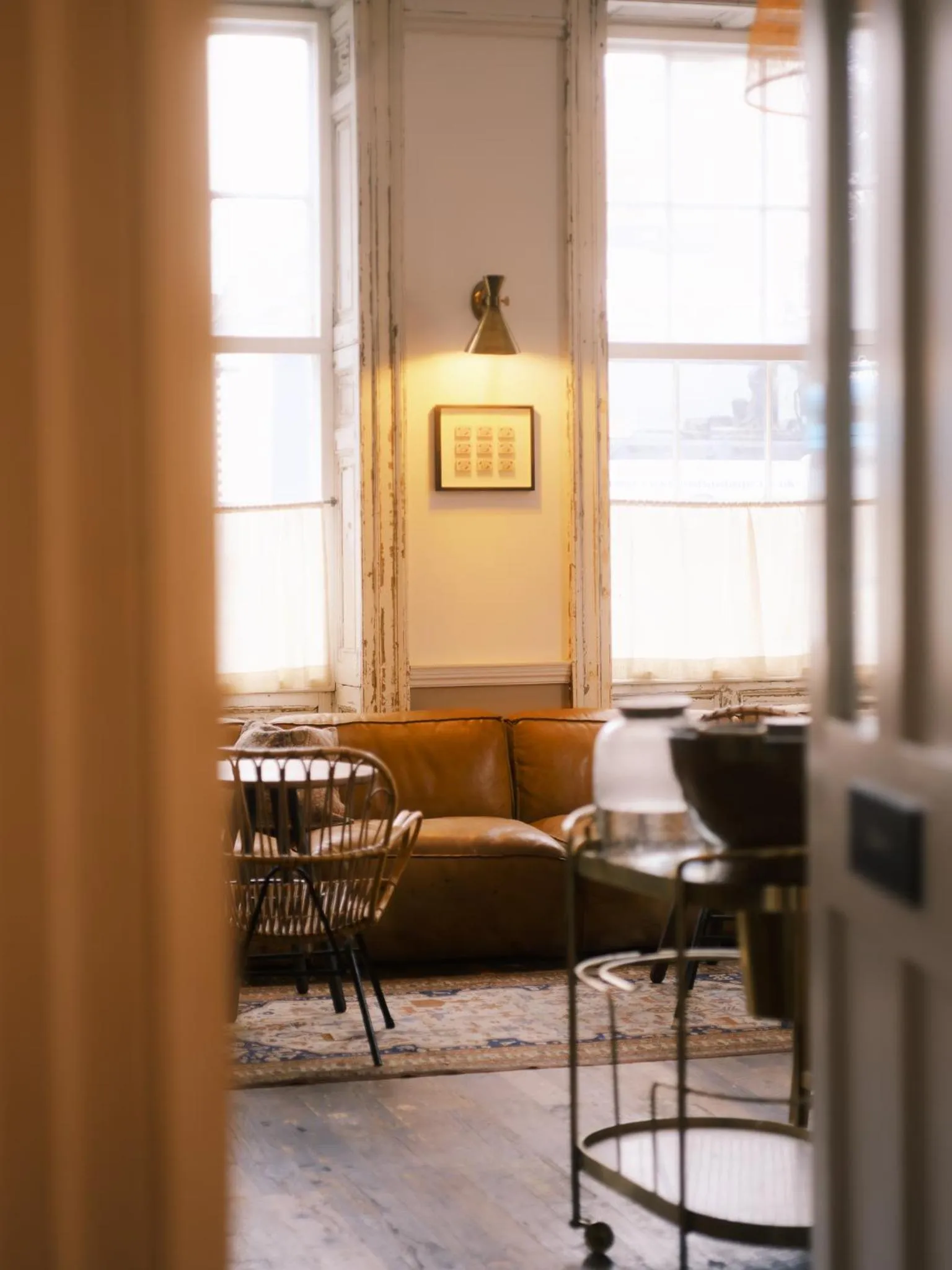 Living room in Artist Residence Bristol