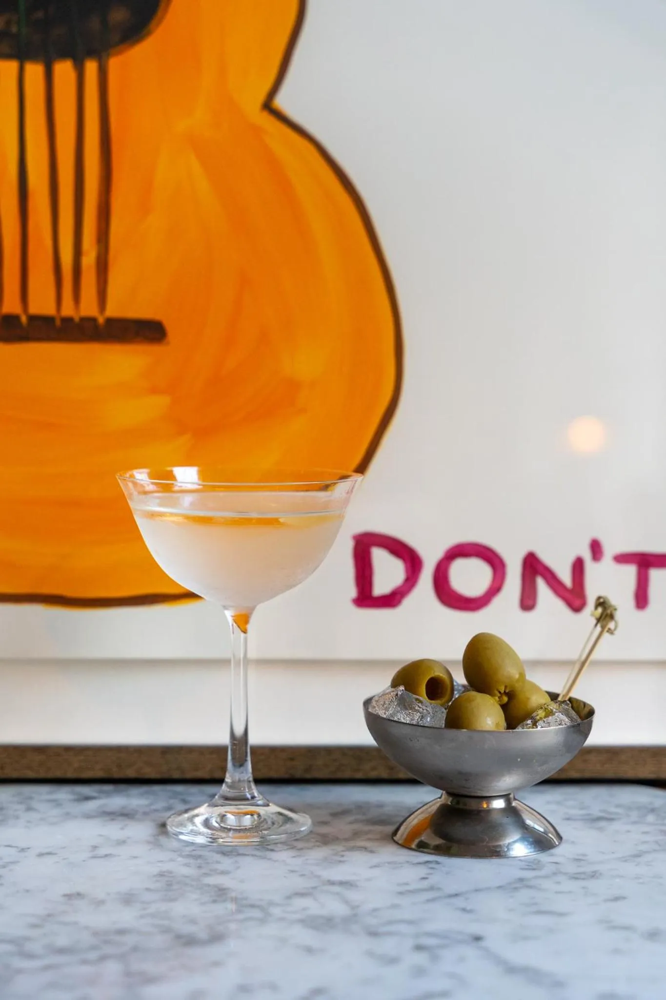 Food and drinks in Artist Residence Bristol