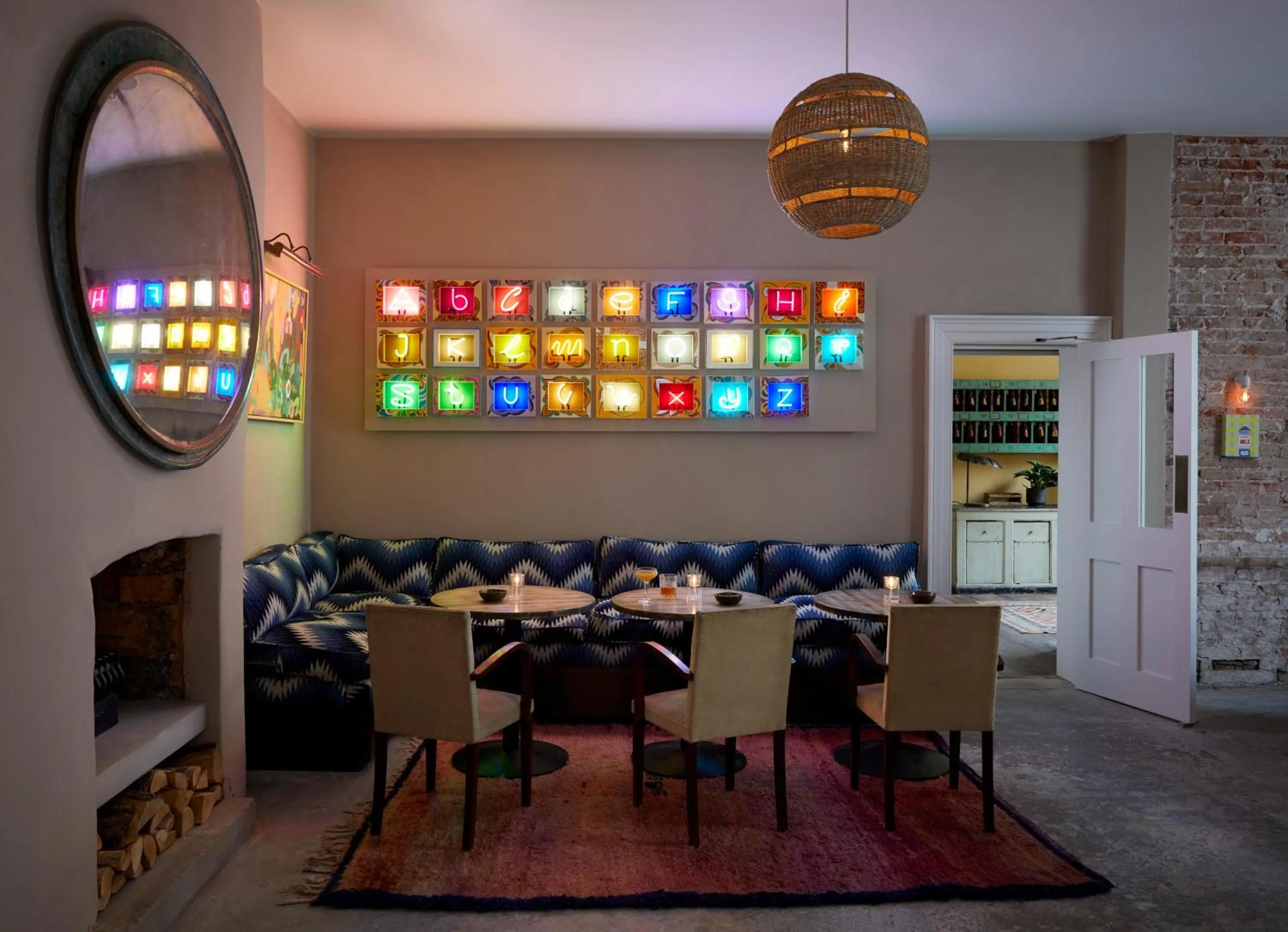 Living room in Artist Residence Bristol