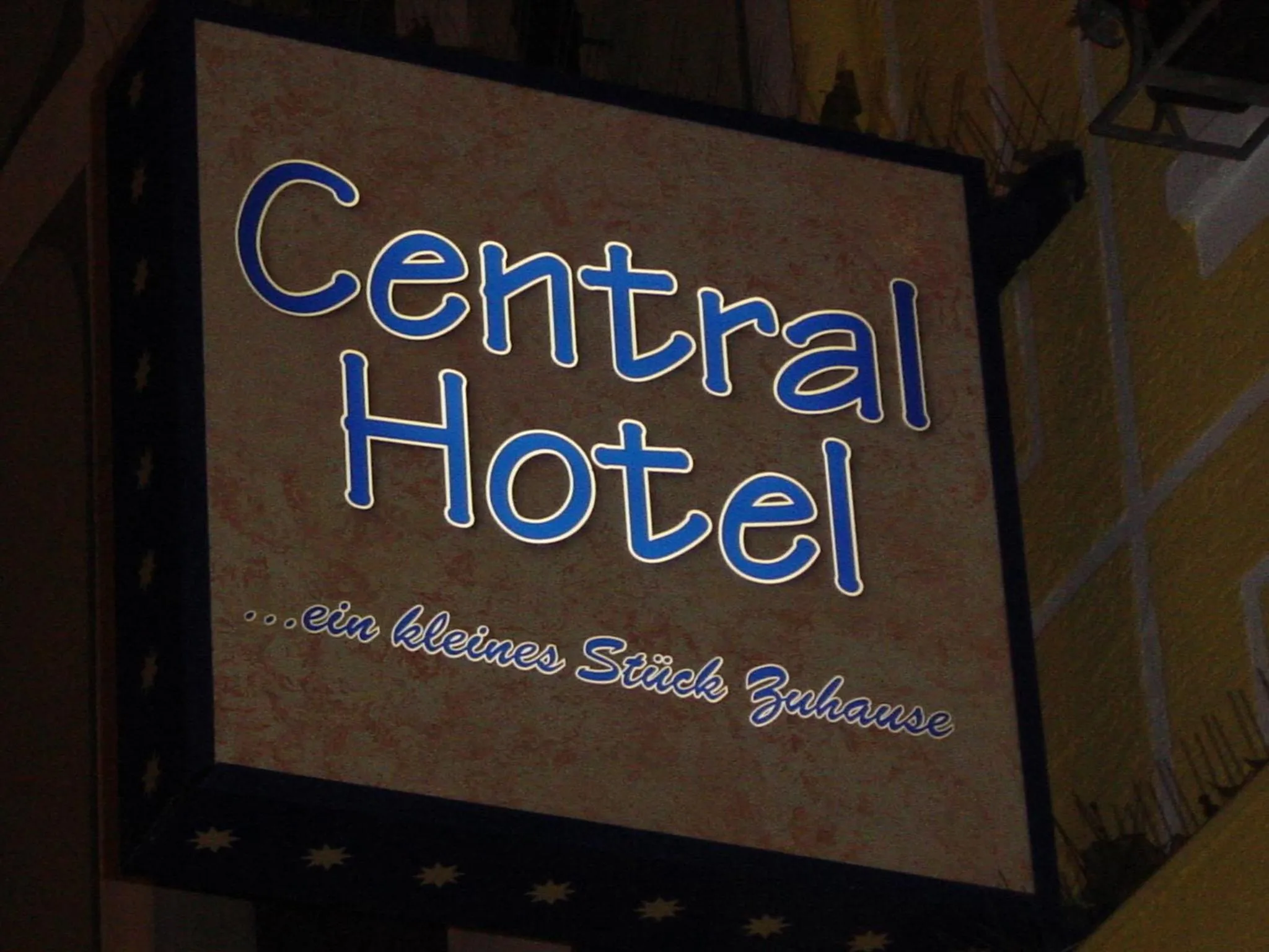 Logo/Certificate/Sign in Central Hotel