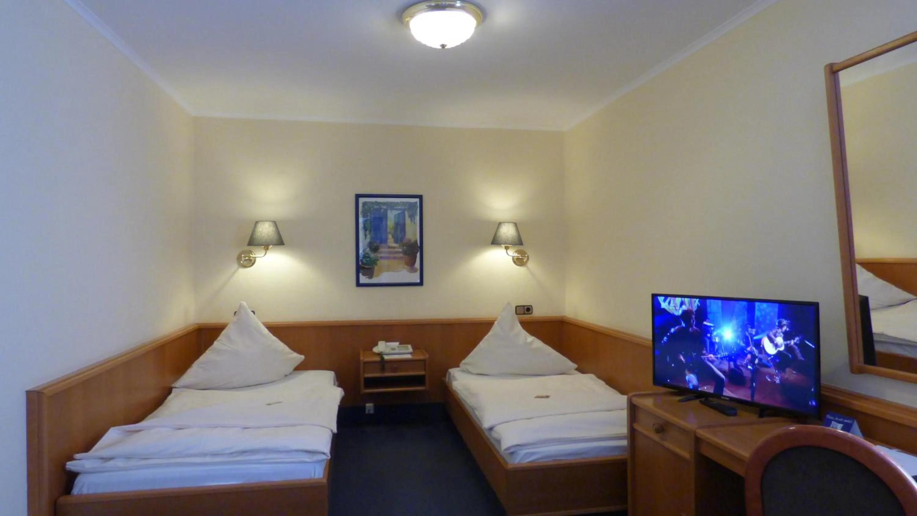 Bed in Central Hotel